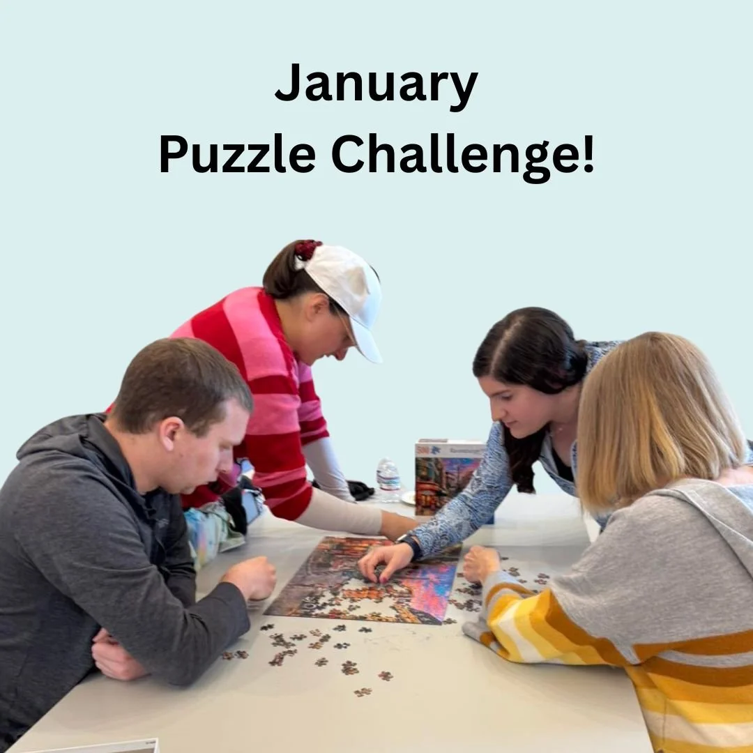 January Puzzle Challenge!
Wednesday, January 14th
5:30&mdash;7:00 PM

Puzzle challenge is back for 2026!

Do you love puzzles? 

Can your team complete identical puzzles faster than your friends and neighbors?

Each team will receive the same 500 pie