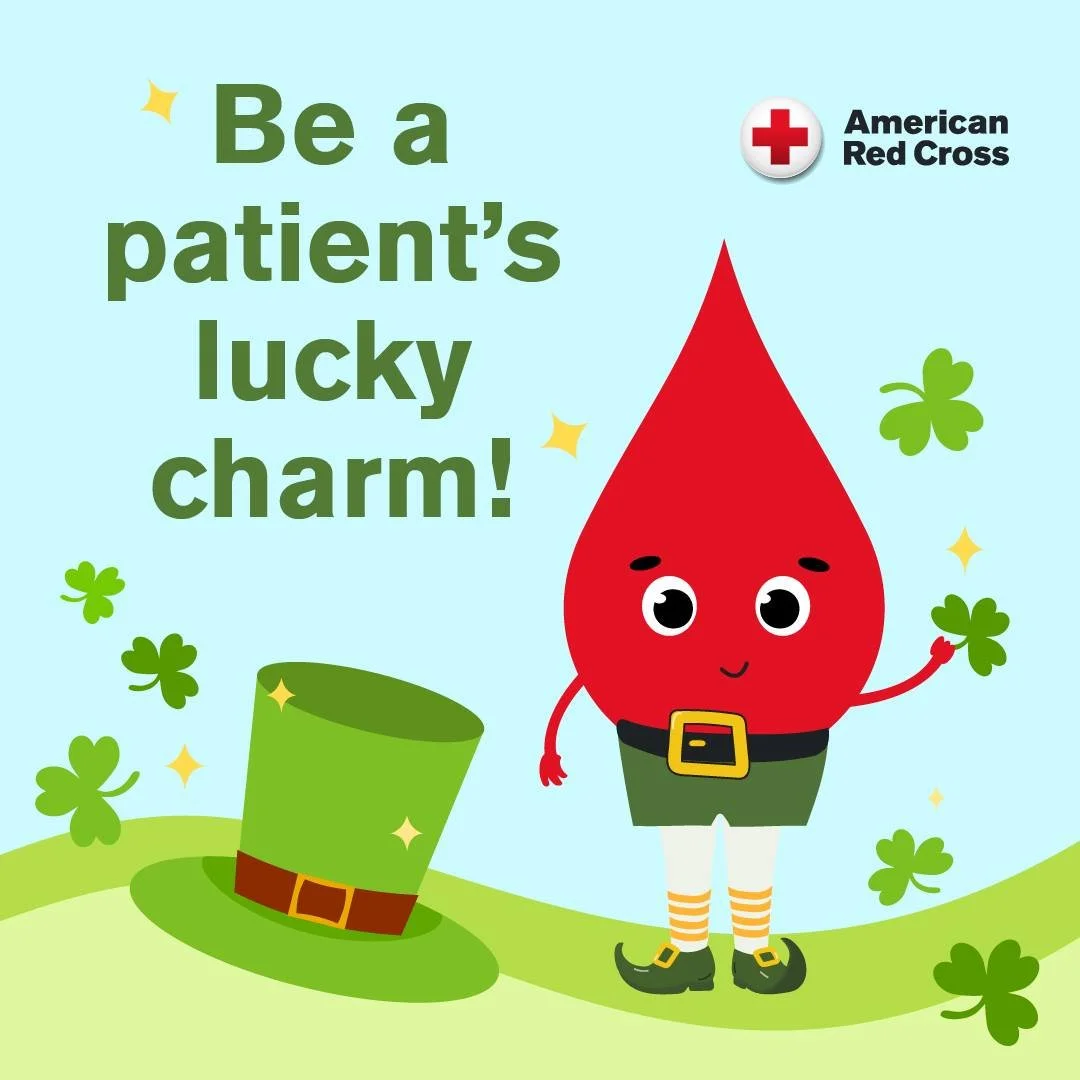 Hospitals don&rsquo;t rely on luck &mdash; they rely on heroes like you for lifesaving blood! Give hope this March: Come to give blood or platelets with the Red Cross and receive a $15 Amazon Gift Card by email as a thank-you.

Red Cross Blood Drive 