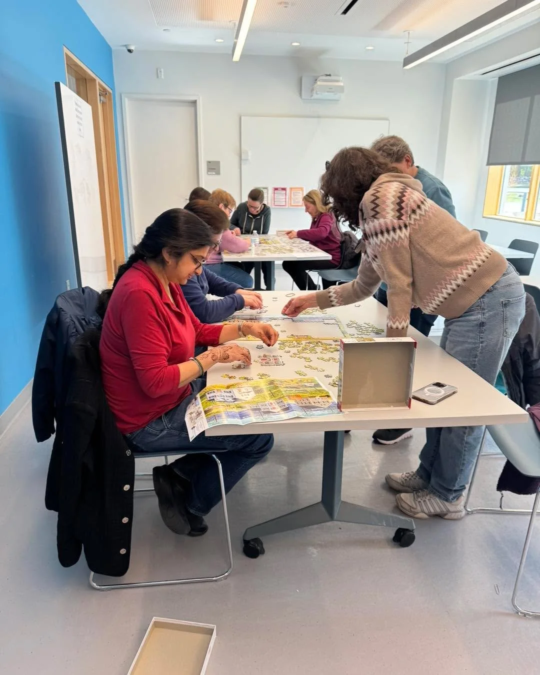 Photos from today&rsquo;s Puzzle Challenge! Join us for another challenge in April!

https://norwellpubliclibrary.assabetinteractive.com/calendar/puzzle-challenge-6/