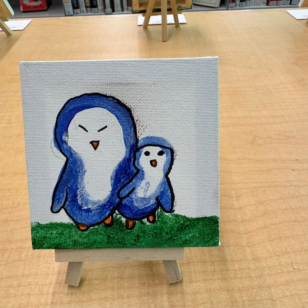 Here are some photos from our tariffic Tiny Art show at Norwell Public Library.

Join us for the Tiny Art Show Reception
Tuesday, June 2nd, 4:00&mdash;5:30 PM

Register online or by calling: 781-659-2015