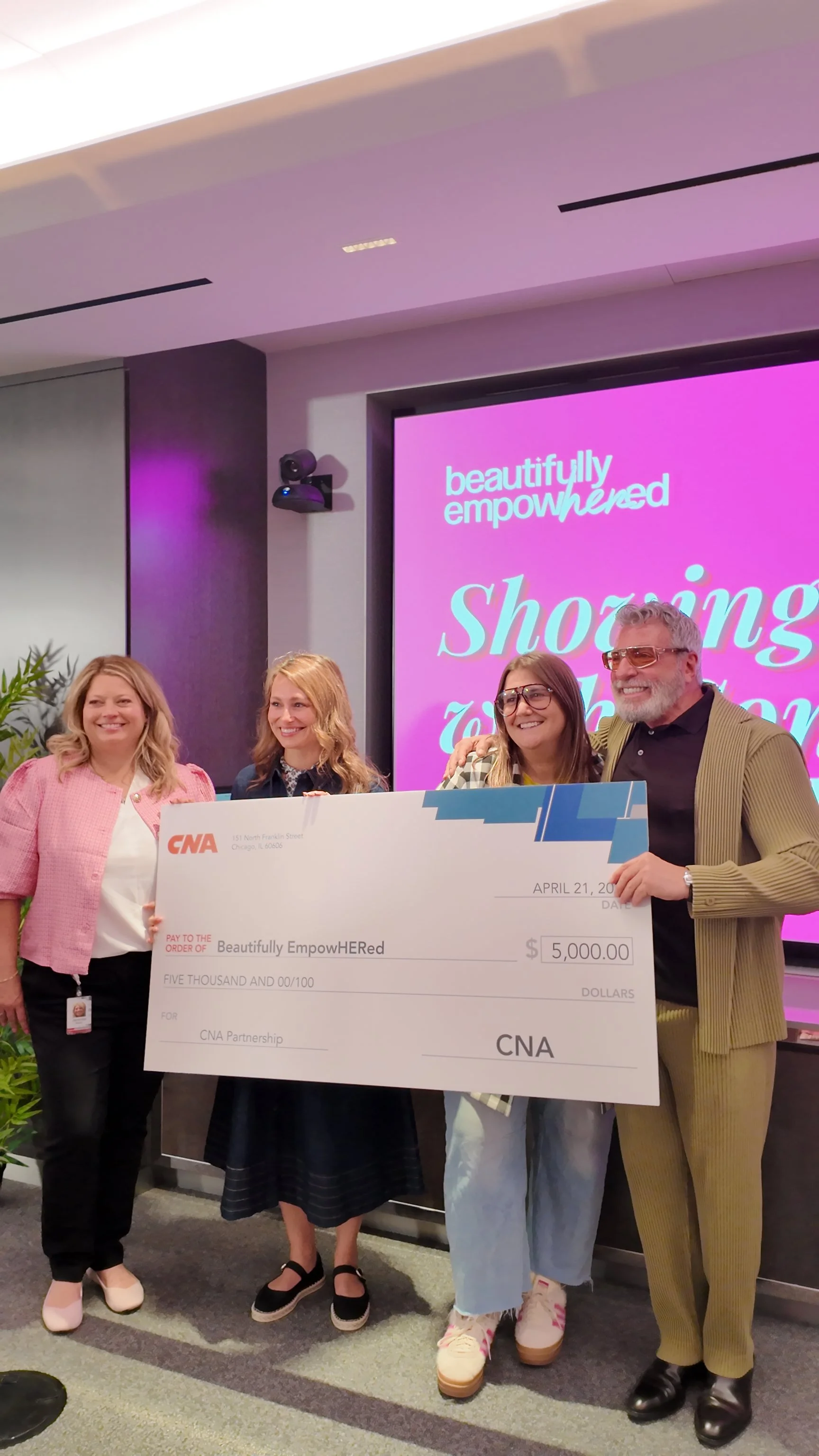 Honoring Emily Hanks: CNA Donation Supports Confidence Building Event with Beautifully EmpowHERed