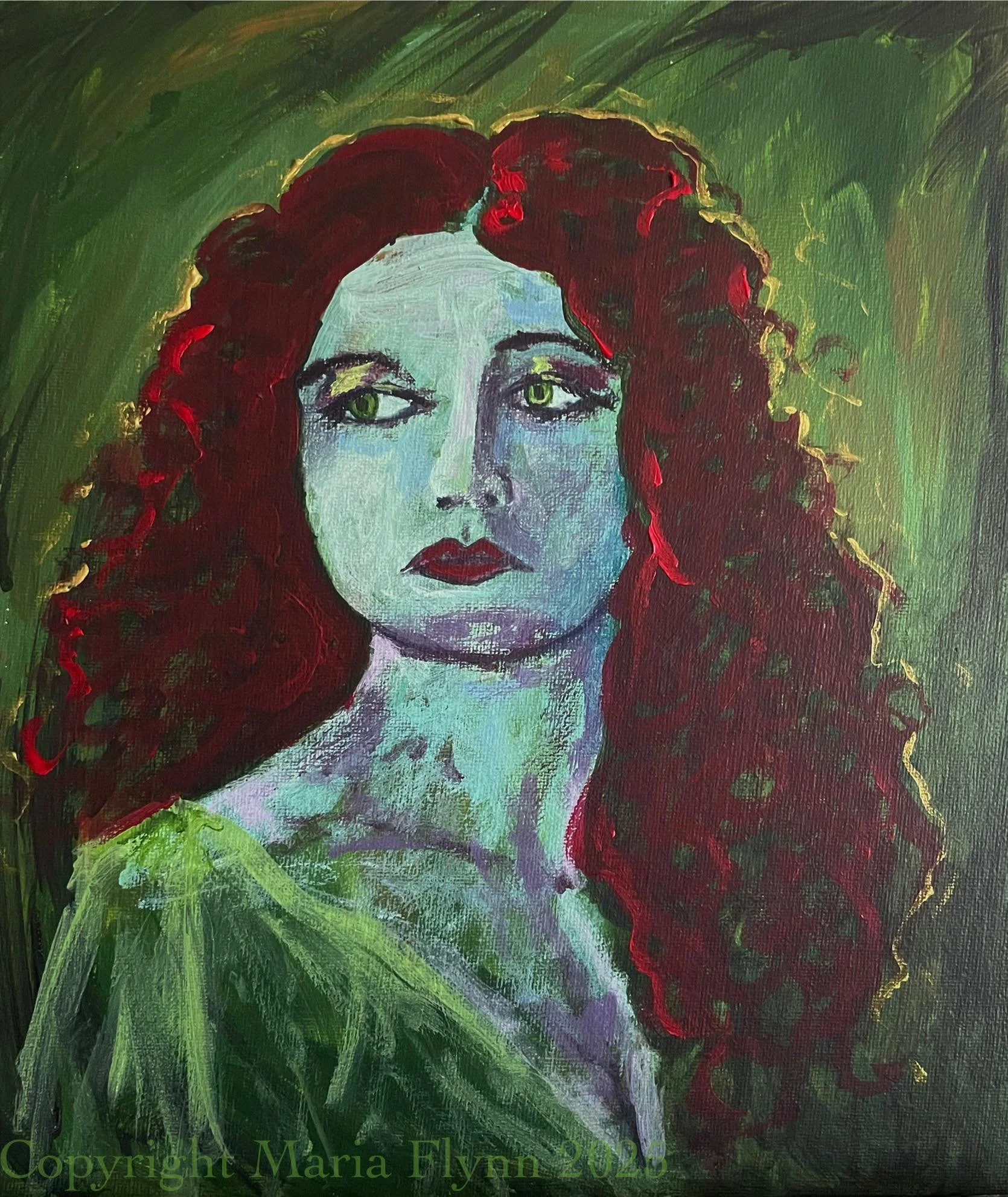 Just as you are. Acrylics on 10x12” canvas board.