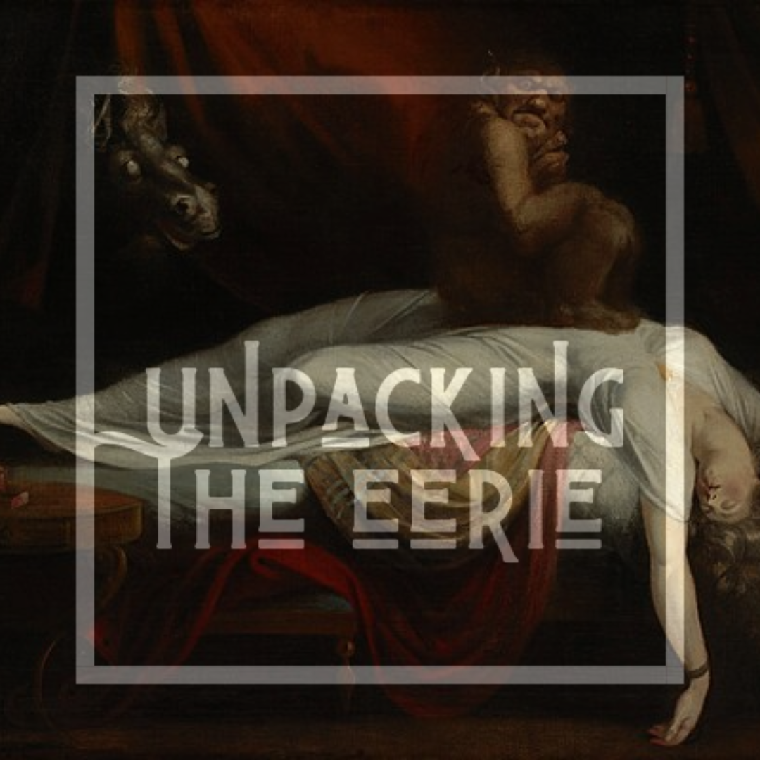 episode cover with art about sleep paralysis