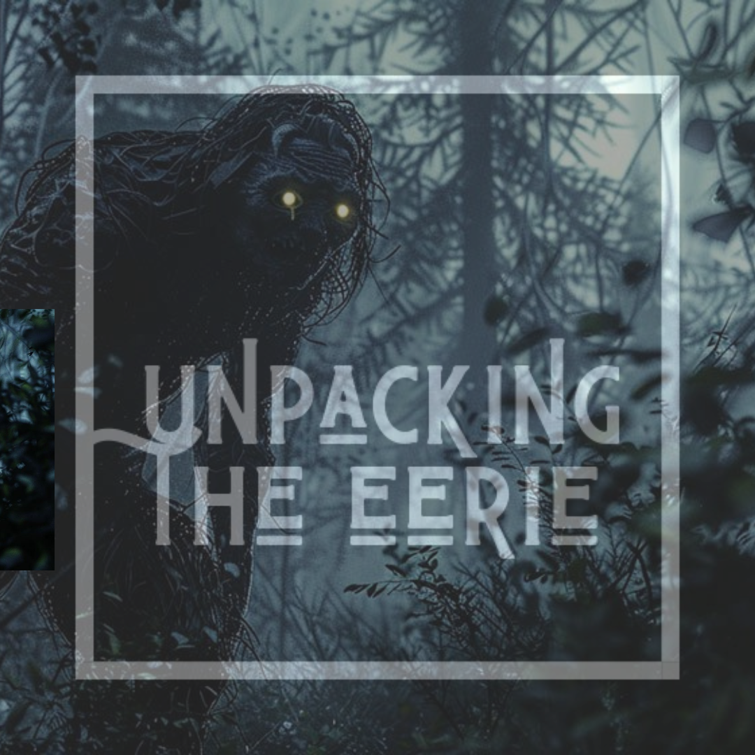 episode cover of scary humanoid figure