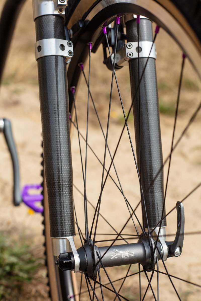 Classic carbon Pace MTB forks