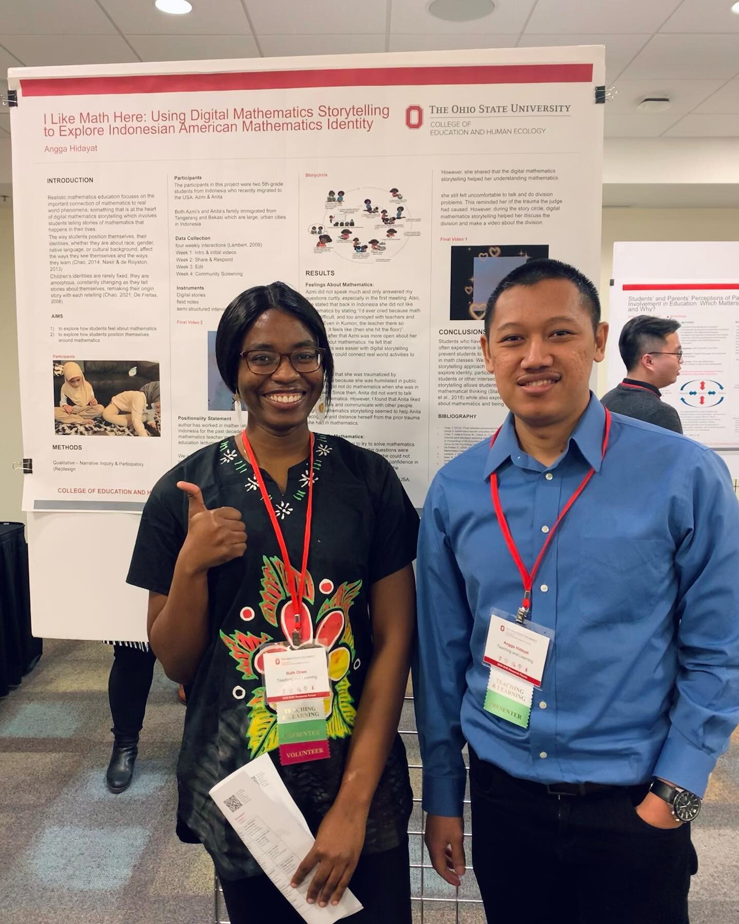 Shout out to our lab members @rutholiwe and @angga1203_hidayat who presented their research at the 2023 @osuehe Research Forum!

#digimathstories