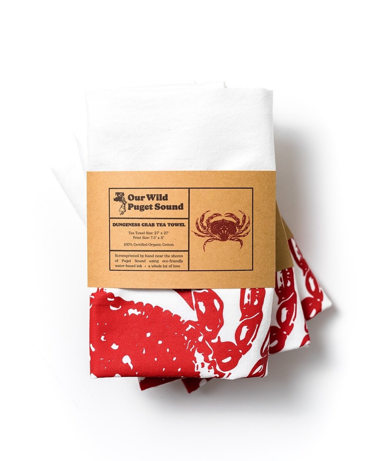 The perfect PNW tea towel doesn&rsquo;t exis&hellip; &hearts;️🦀