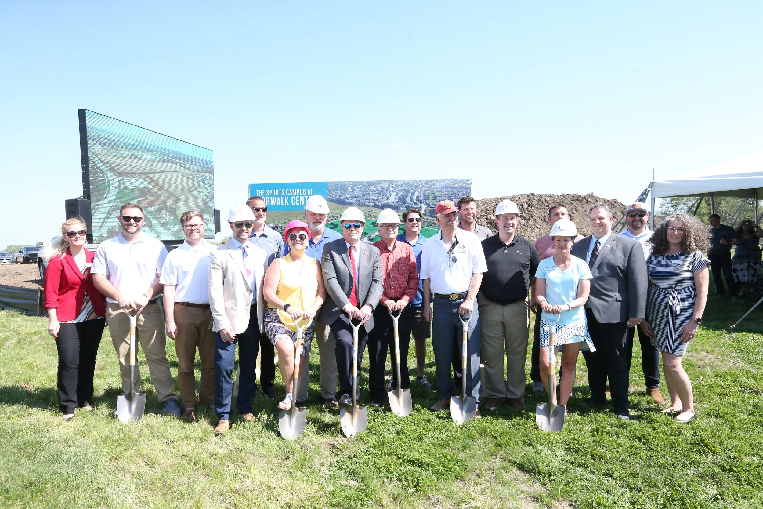 Groundbreaking Event — NORWALK CENTRAL