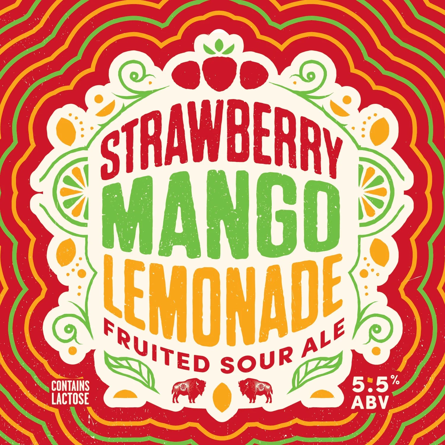 Tart and invigorating, Strawberry Mango Lemonade delivers a bold sour punch. Each sip is a refreshing journey through layered flavors, ideal for those seeking a tangy twist. 5.5% ABV