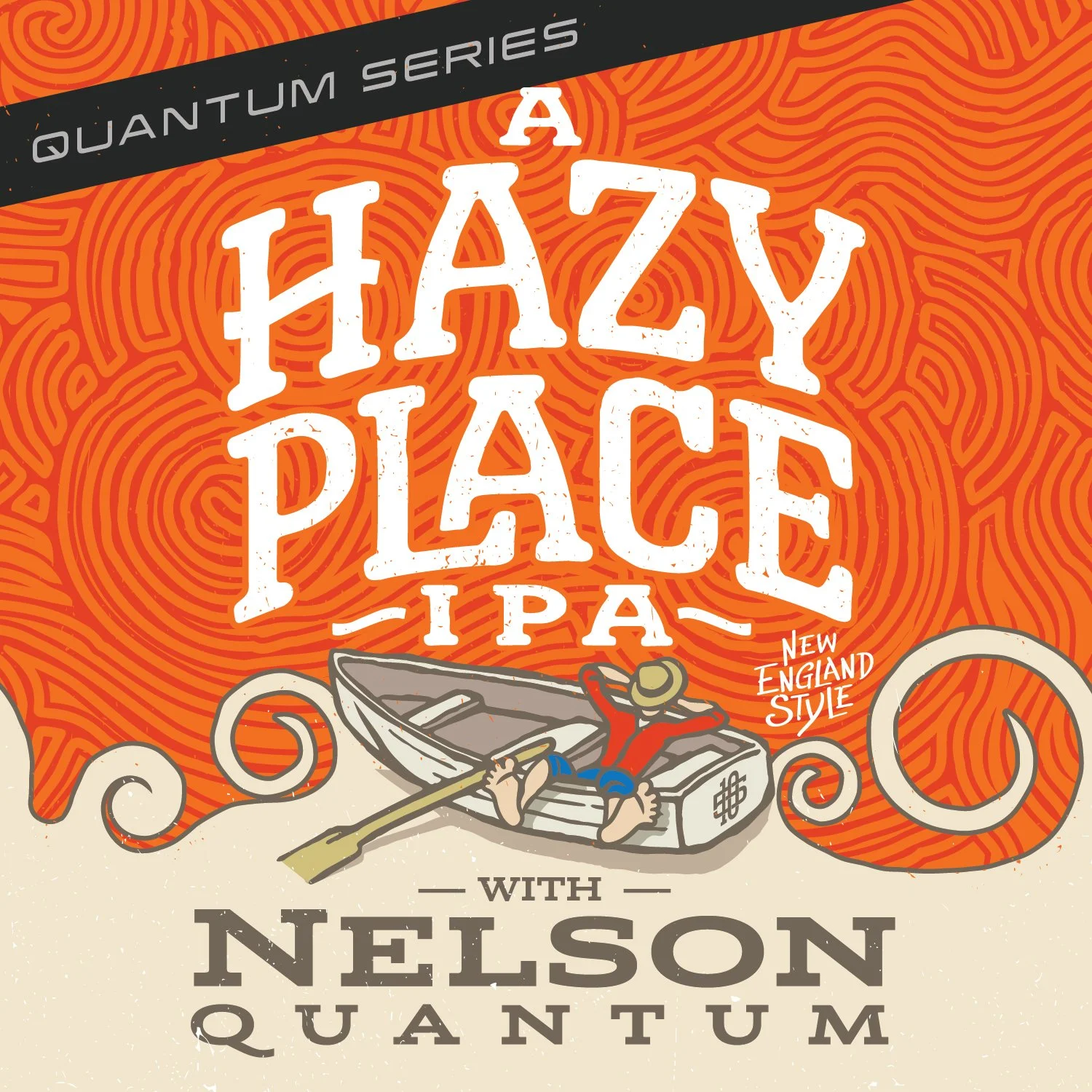 Our beloved core New England IPA Hazy Place gets turbo charged with Abstrax Nelson Quantum! It's all the juicy citrus flavor you love amplified! Nelson Quantum invites fruity notes of white wine and gooseberries to the party!
