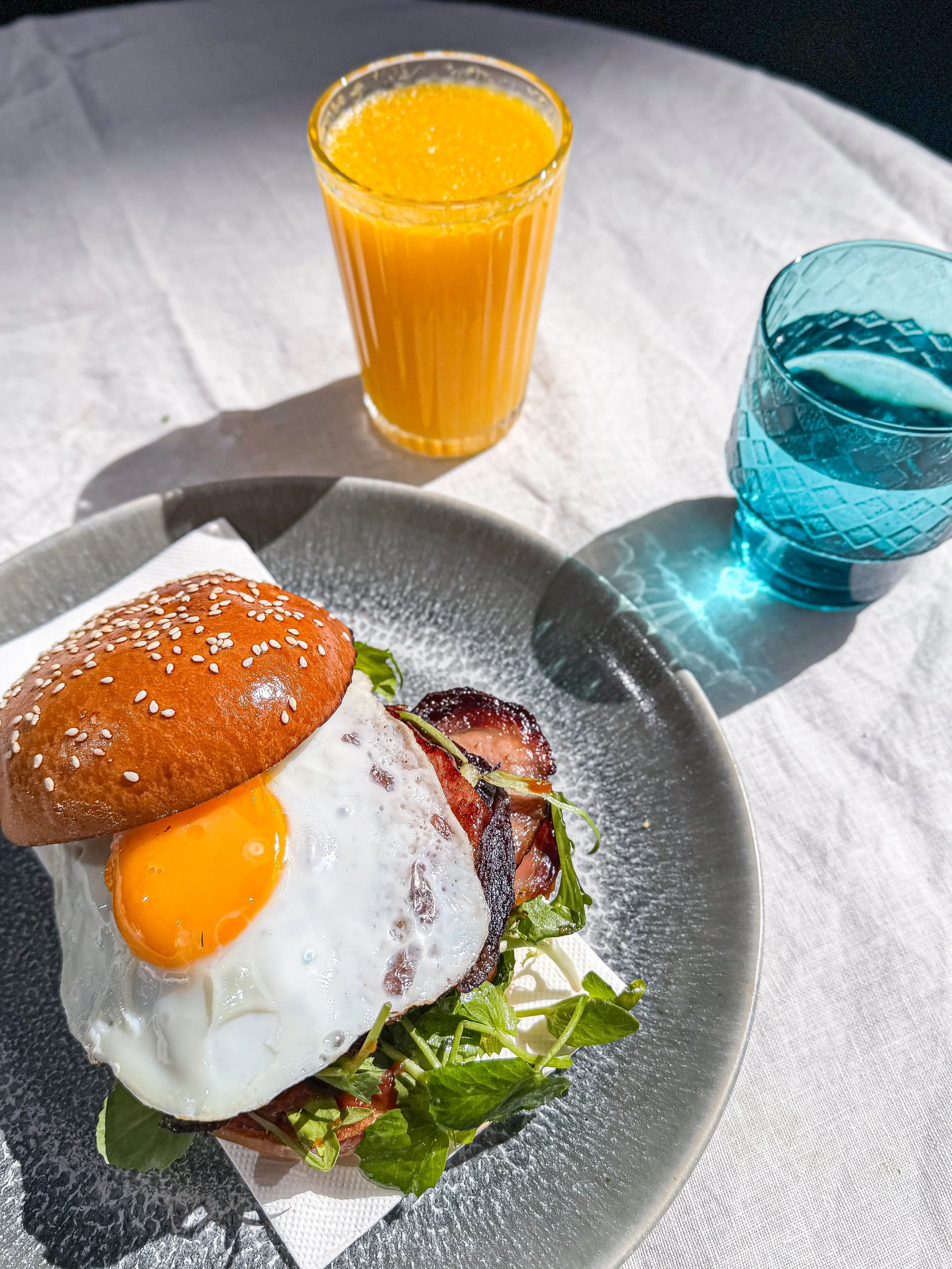 Bacon & Egg Brioche
