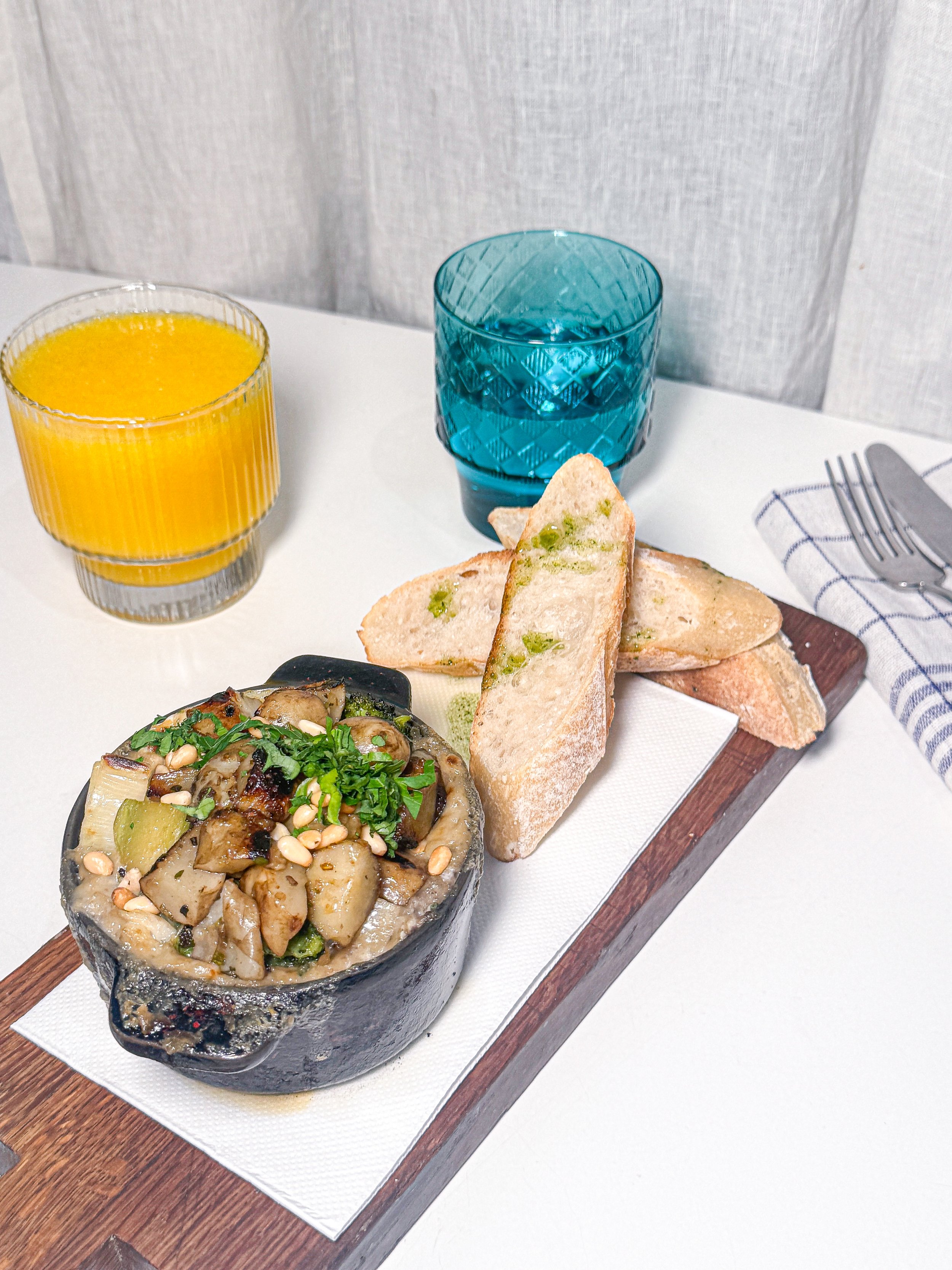 Baked Eggs Vegetarian