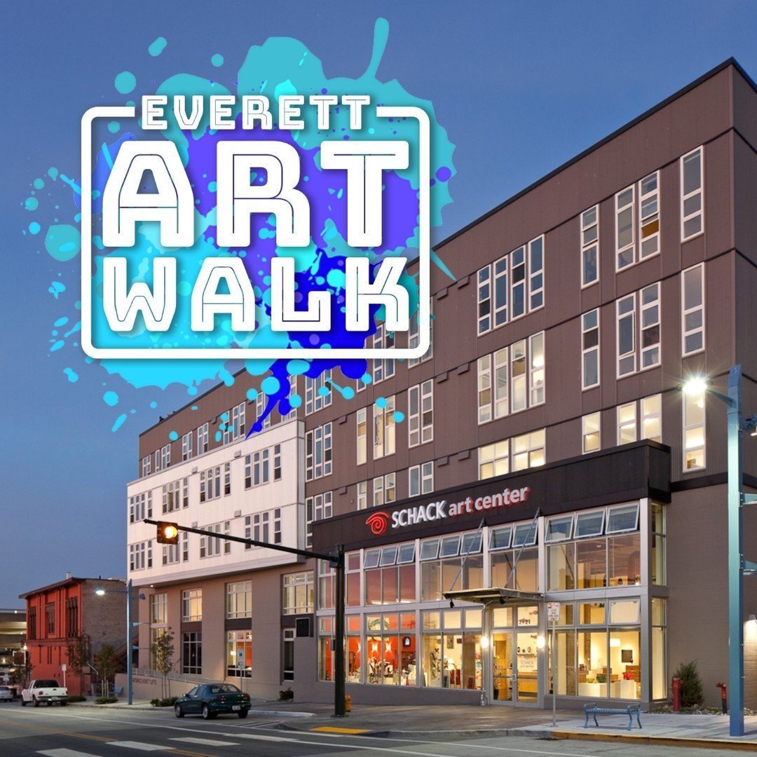 Everett Art Walk is back again tonight in downtown Everett. Come out and support our amazing arts community by visiting one of the participating venues.

Schack Art Center will be open until 8pm with our Chromacosm: Our Universe in Color Exhibition a