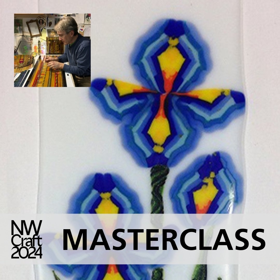 NWDC MASTERCLASS WORKSHOPS NOW AVAILABLE!

Flame-working to Fusing Crossover
$675.00
Dates: Friday - Sunday, June 21 - 23 from 9:00 am-4:00 pm (12 pm - 1 pm break)
Ages: 18+
Instructor: Mark Ditzler

*Schack Memberships do not apply to NWDC Courses.

