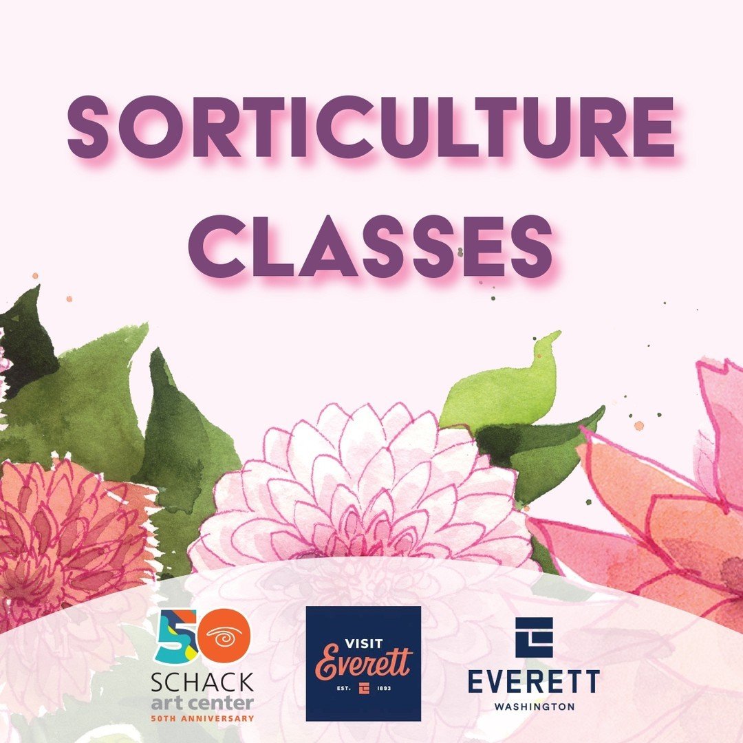 CLASSES ARE SELLING OUT!

Everyone's favorite Garden Art Festival is just around the corner! In partnership with @cityofeverett and @visiteverett, the Schack Art Center is hosting a great lineup of garden-inspired classes for you to enjoy all weekend