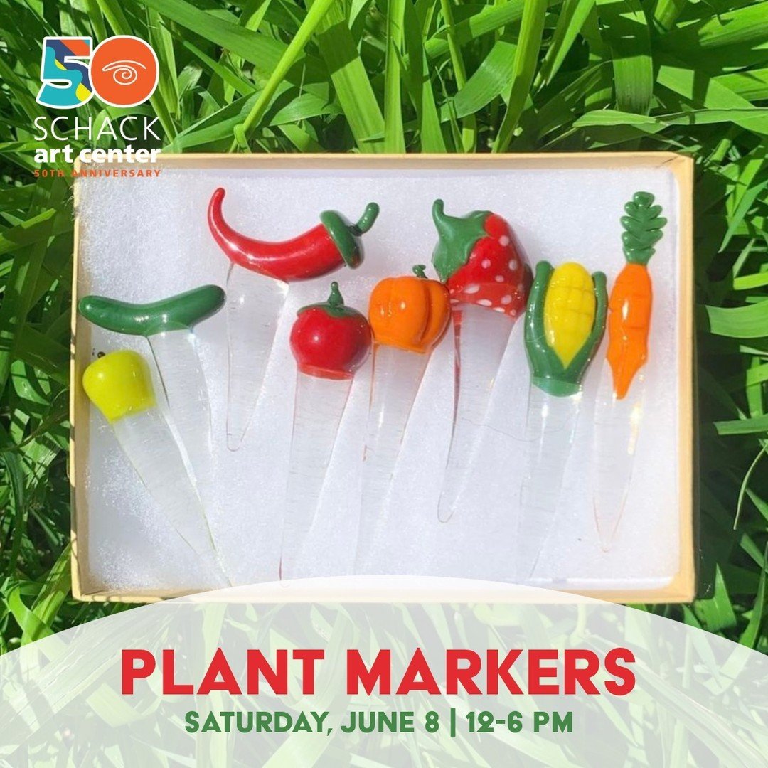 We just had two spots open up in one of our most popular classes. Claim them before it's too late!

Spring Plant Markers
Date: Saturday, June 8, 12-6 pm
Fee: $150 / discount with member code
Ages: 18+
Levels: All
Sessions: 1
Instructor: Mariah Cavana