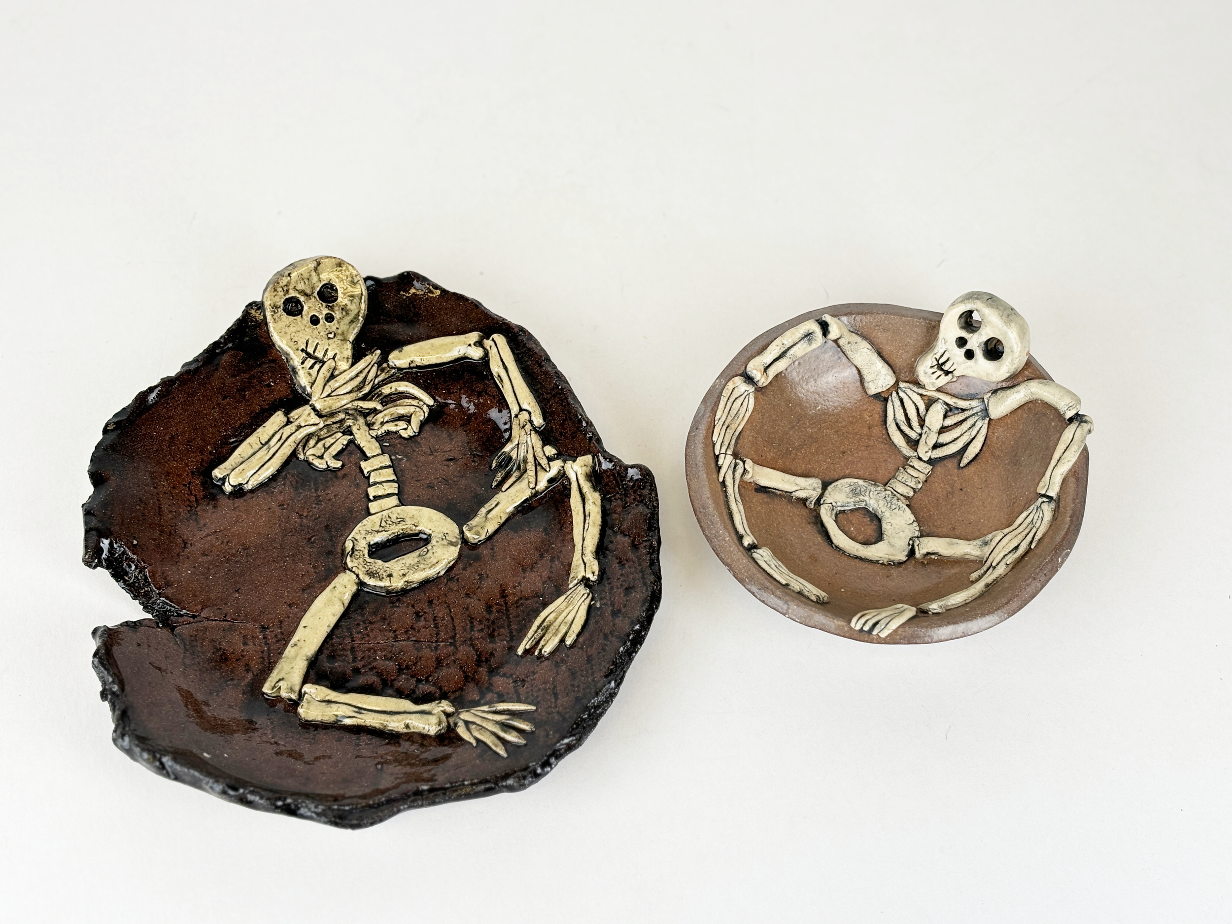Ceramic Skeleton Bowls