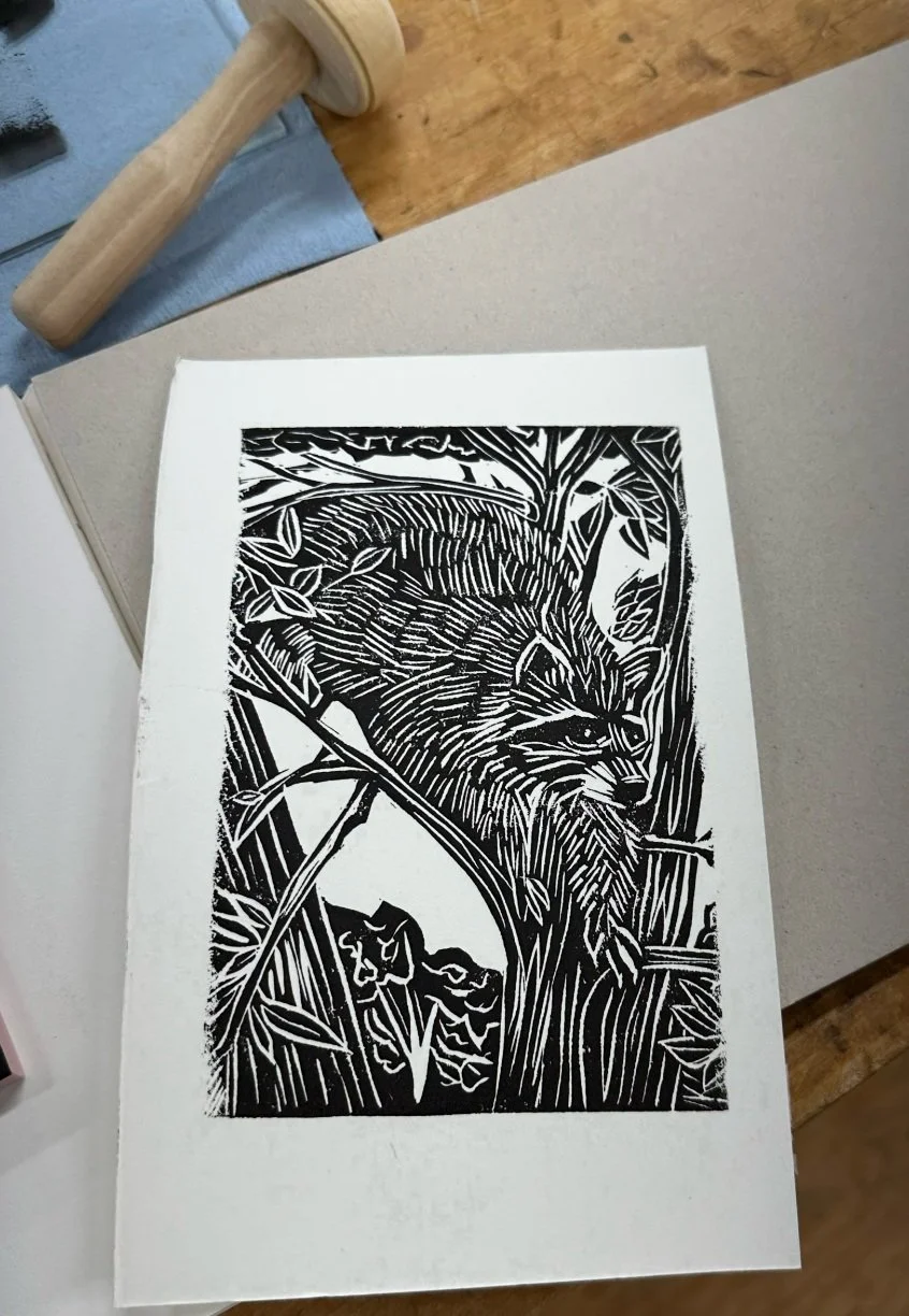 Linocut Printmaking