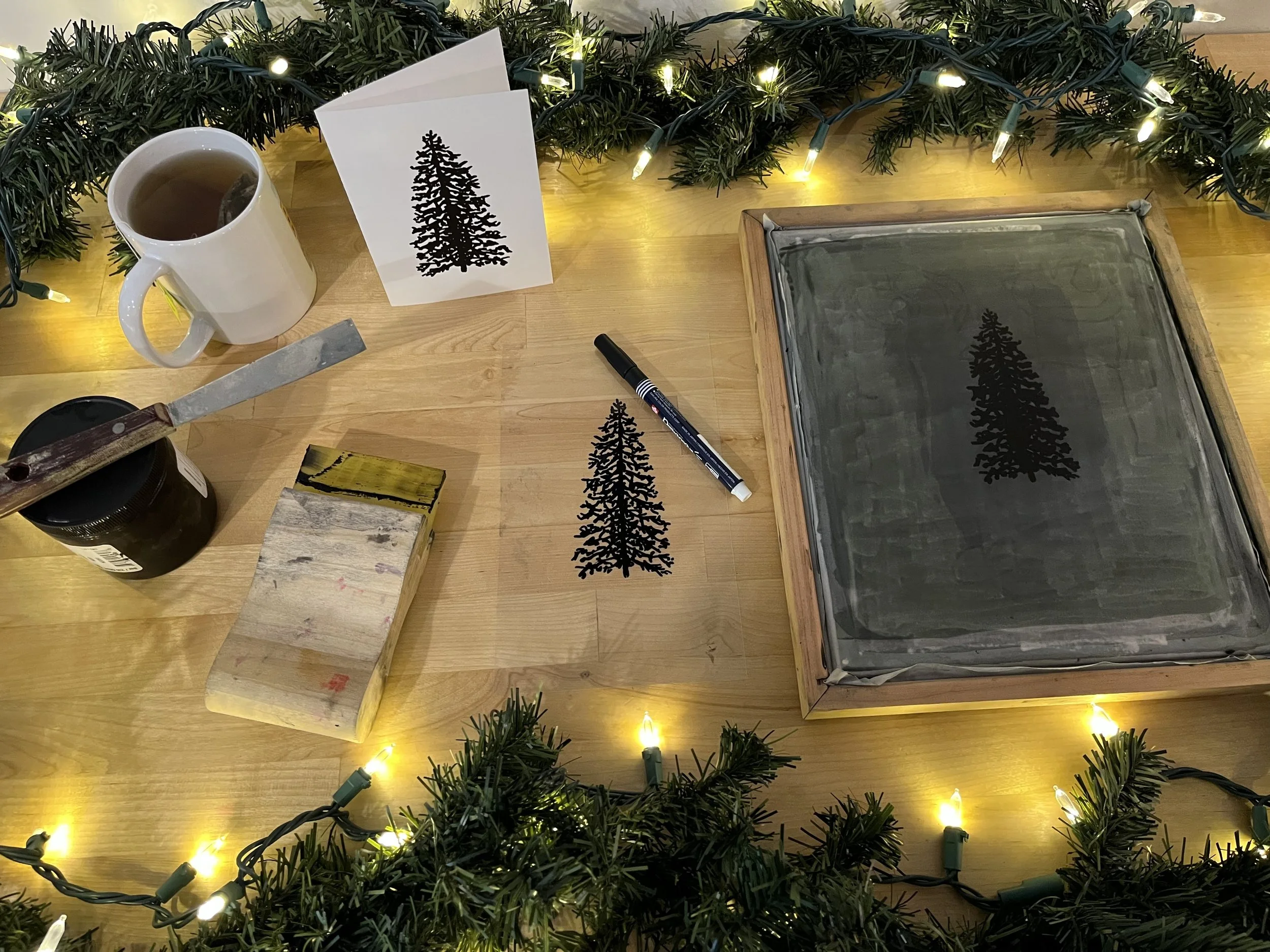 Holiday Screenprinting Workshop