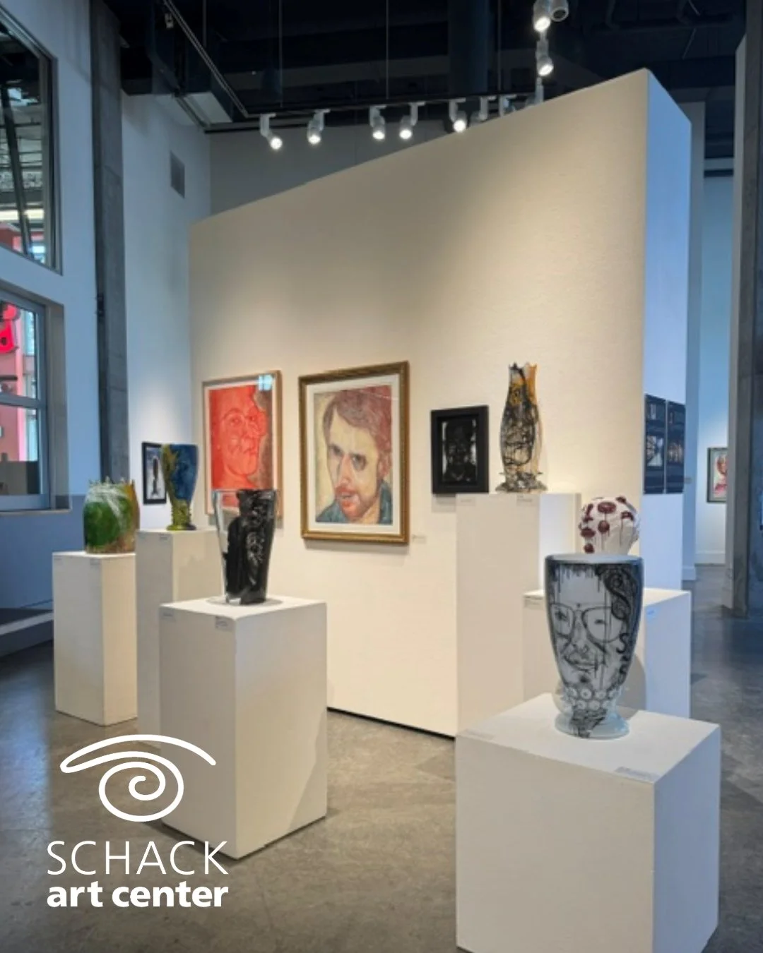Another day of Glass at the Schack as part of @refractseattle!

TWO ARTISTS, ONE IDEA
Featuring Walt Lieberman &amp; Dick Weiss
October 9 &ndash; November 8

HOT SHOP DEMO SCHEDULE
October 18 | 10am&ndash;5pm: Dick Weiss with gaffer Tom Farbanish
Oct