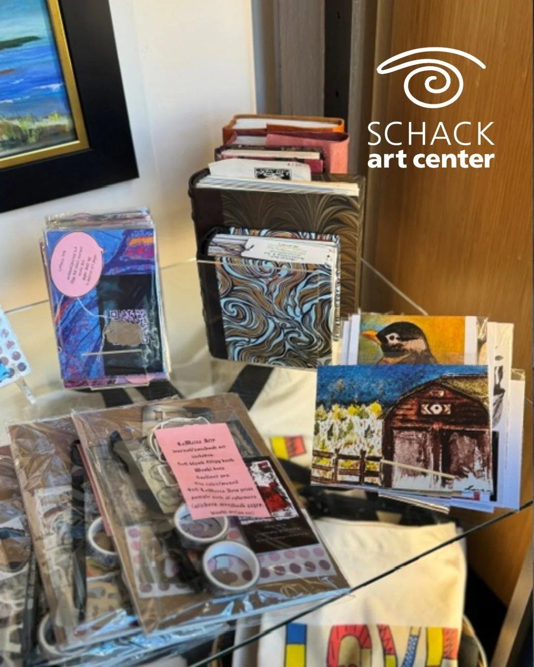 Cozy season has arrived! Before you light the fire and pour yourself a cup of tea, grab a journal from the Gallery Store! We've got some beautiful pieces from Brenna Jael and LaMecca Bostwick that are sure to keep the inspiration and reflections flow
