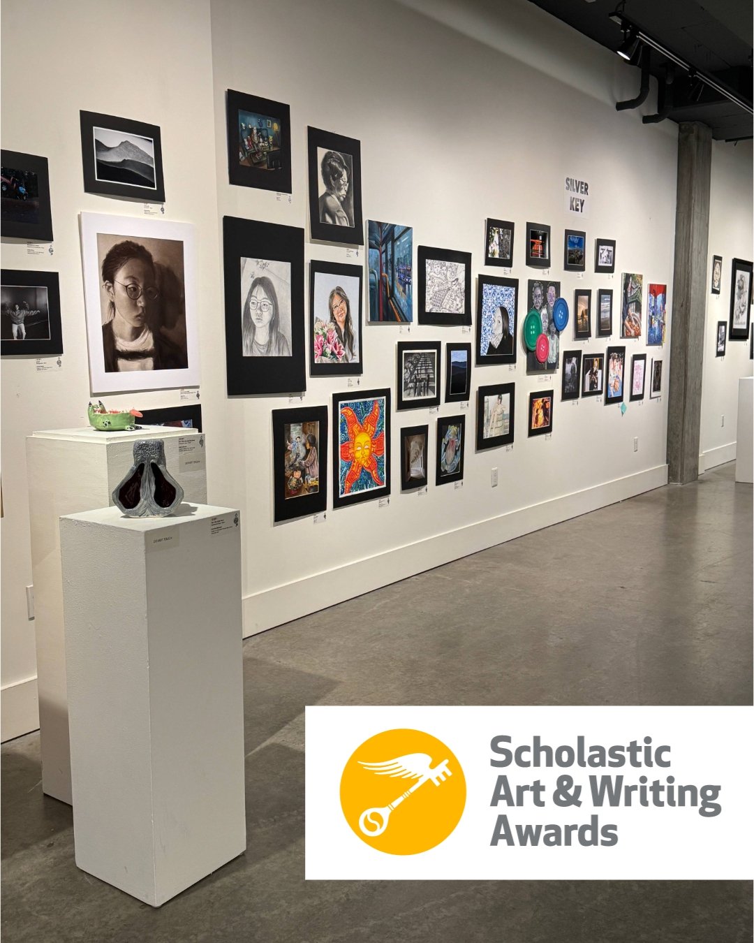 The Scholastic Art Award are back at the Schack Art Center! 

Each year, the Alliance for Young Artists &amp; Writers partners with visual and literary arts organizations across the country to identify students with exceptional talent and present the