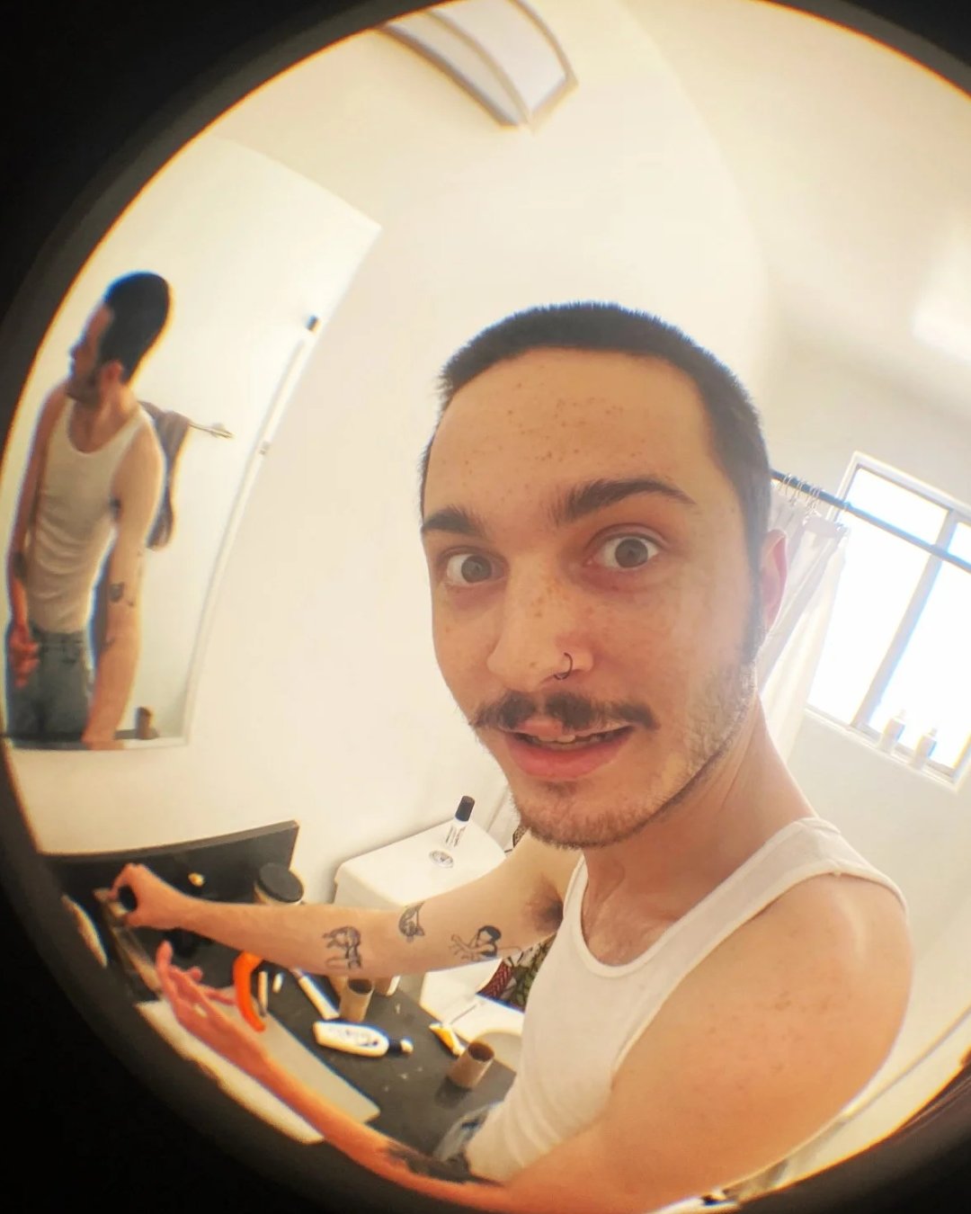 We've got a new featured instructor at Schack Art Center!

Intoducing Dimitri Tasakos, Dimitri is an Everett, WA based Graphic Designer, Illustrator, and Fiber Artist. From crocheting, sewing, rug-making, to fabric collage, his love for textiles is e