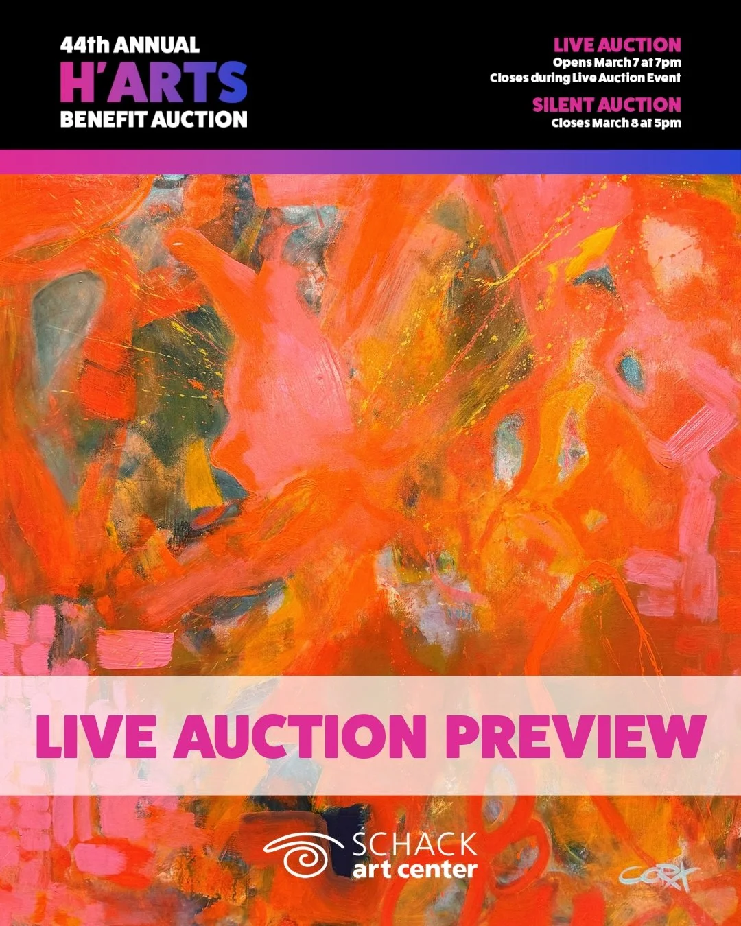 Our H'Arts Benefit Auction is quickly approaching and we're sharing some of our Live Auction Items with you!

You can now register to participate in this year&rsquo;s auction. You must be registered to bid in the Live and Silent Auction. Visit harts4