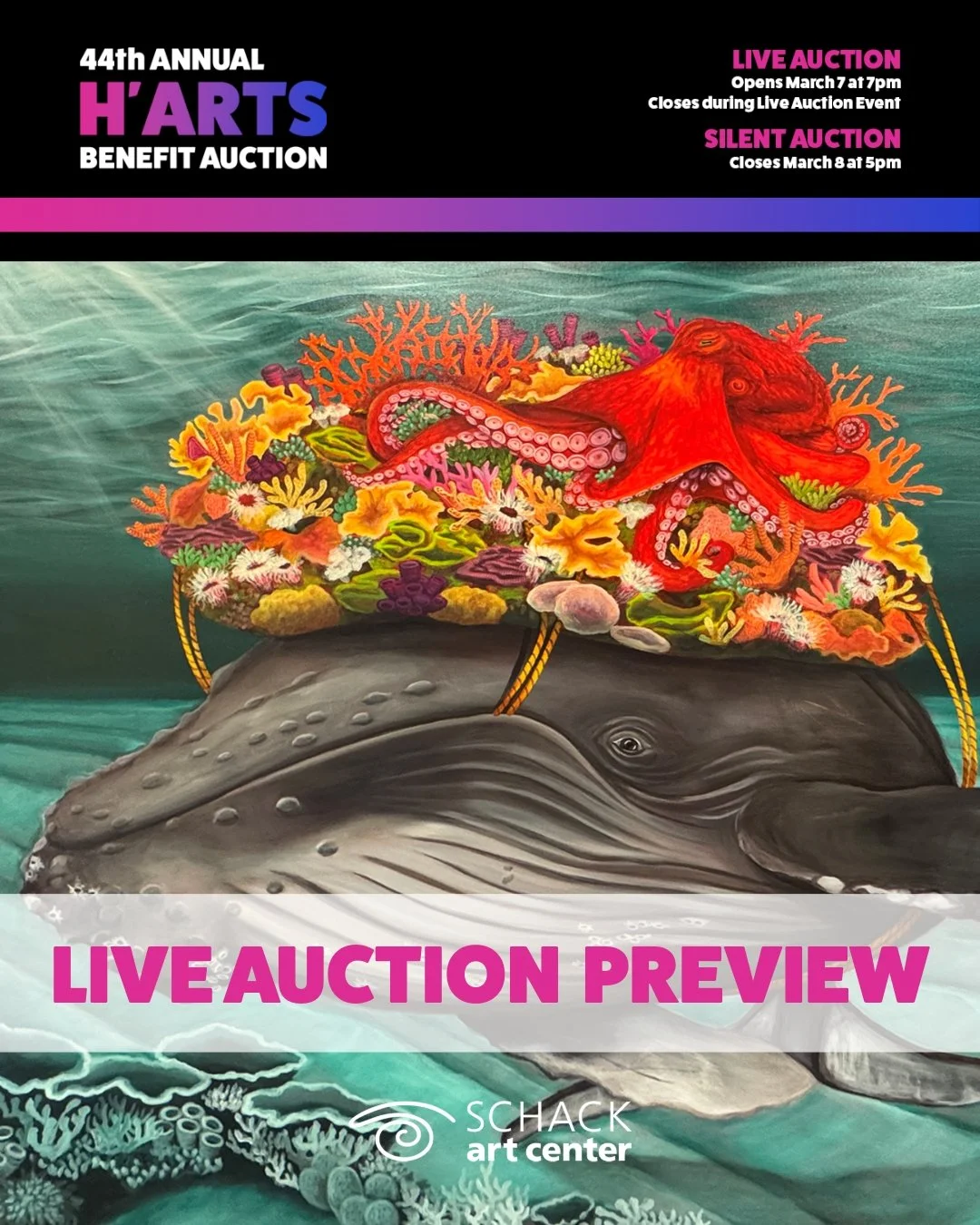 Our H'Arts Benefit Auction is quickly approaching and we're sharing some of our Live Auction Items with you!

You can now register to participate in this year&rsquo;s auction. You must be registered to bid in the Live and Silent Auction. Visit harts4