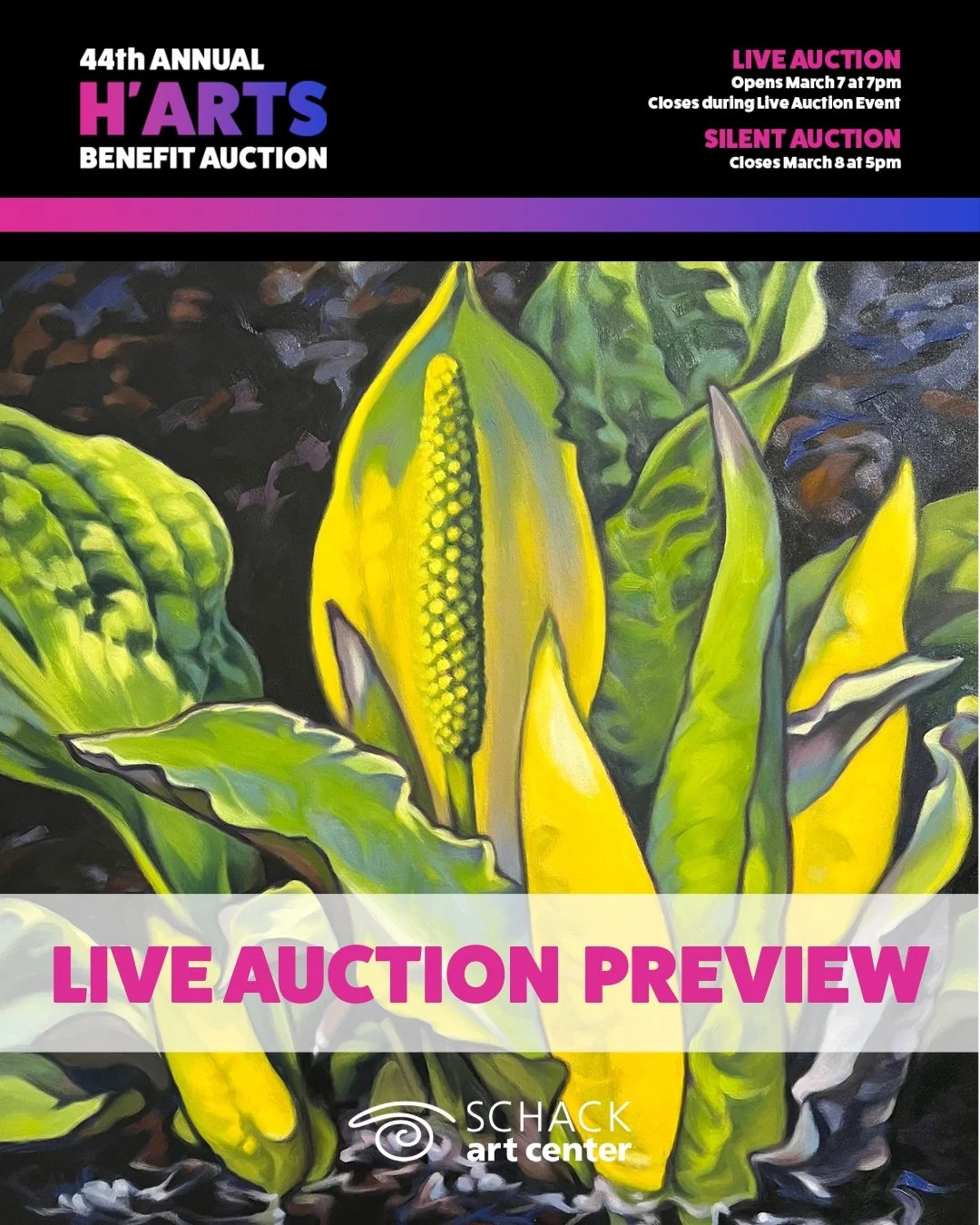 Our H'Arts Benefit Live Auction is just days away!

You can now register to participate in this year&rsquo;s auction. You must be registered to bid in the Live and Silent Auction. Visit harts44.givesmart.com OR Text harts44 to 76278.

Our Live Auctio