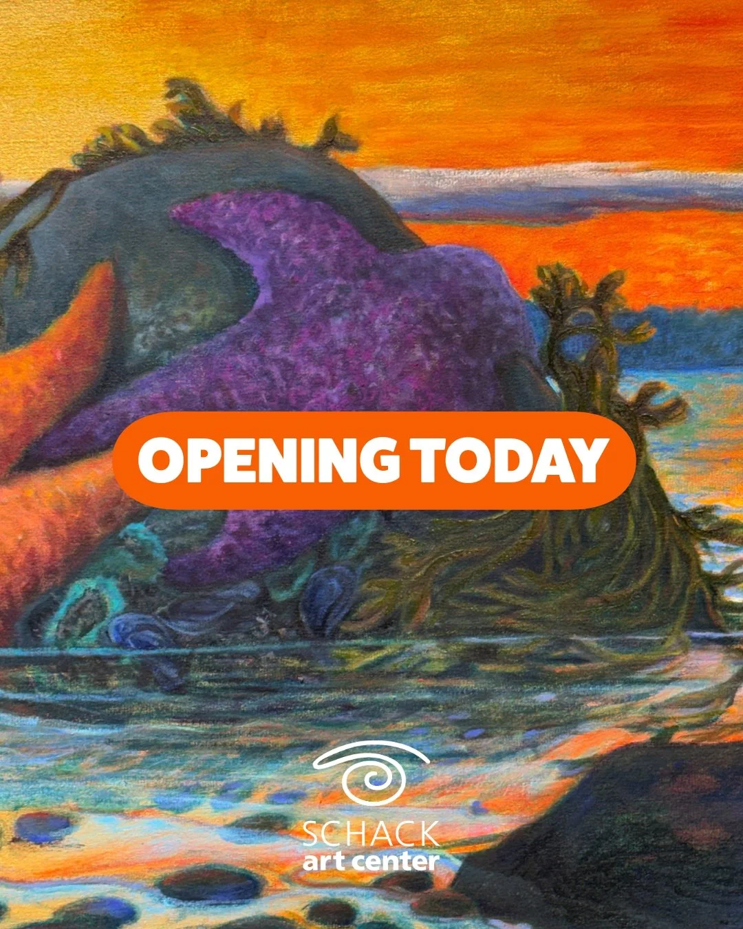 Today is the day&mdash;Water Ways: Healing the Circle of Water and Life is now open at Schack Art Center.

Explore a dynamic exhibition inspired by water, featuring work by regional artists and a range of perspectives on its movement, power, and pres