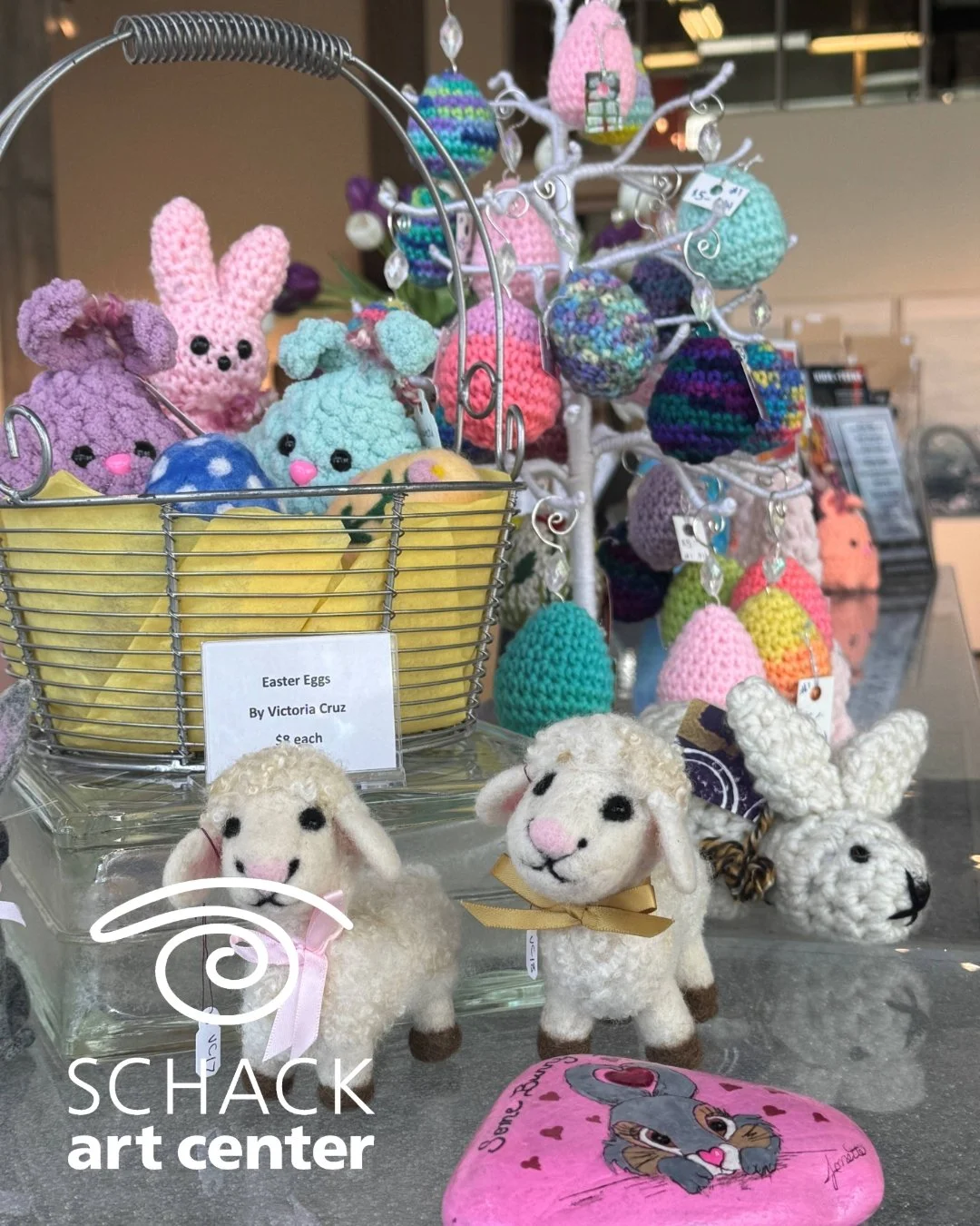 Make this Easter extra special by filling your Easter baskets with local art from the Gallery Store at Schack Art Center! Support our community of artists while creating unforgettable Easter memories. Hop on in today!

#schack #schackartcenter