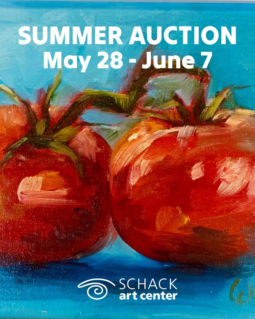 Our Summer Silent Auction is Back!
May 28 &ndash; June 7

Join us for a celebration of color, creativity, and community!

Take your time exploring the collection in person and place your bids on pieces that speak to you. Every purchase helps support 
