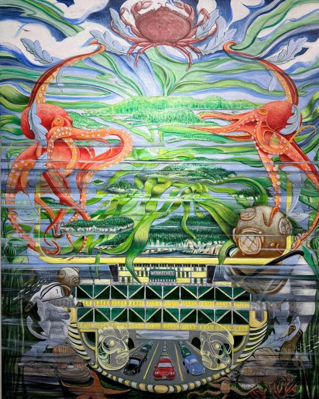 This is your final week to catch Water Way: Healing the Circle of Water and Life at Schack Art Center. 

Through engaging artworks and thoughtful interpretation, the exhibition invites students and visitors to consider water as a source of inspiratio