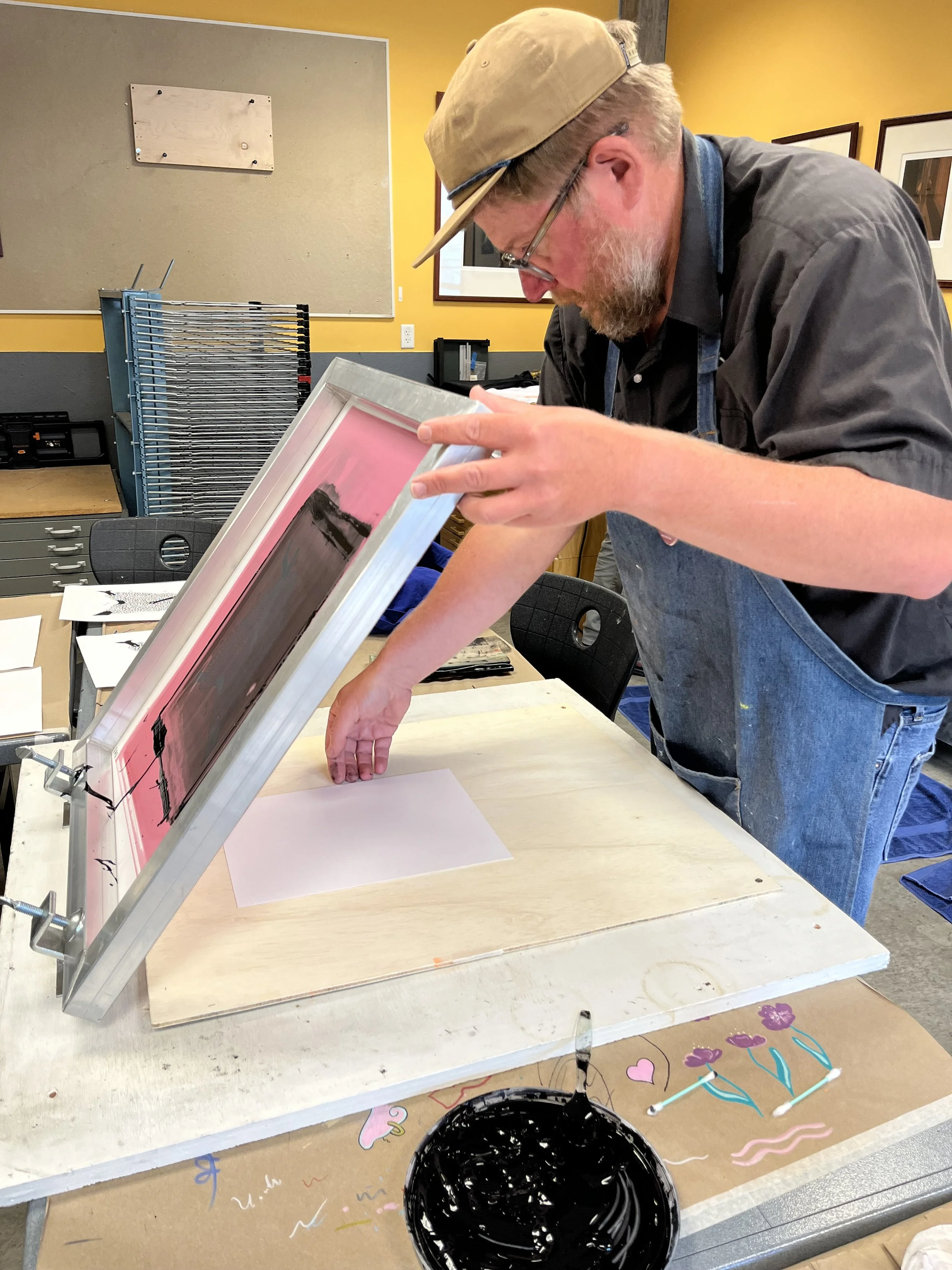 Screen Printing Workshop 