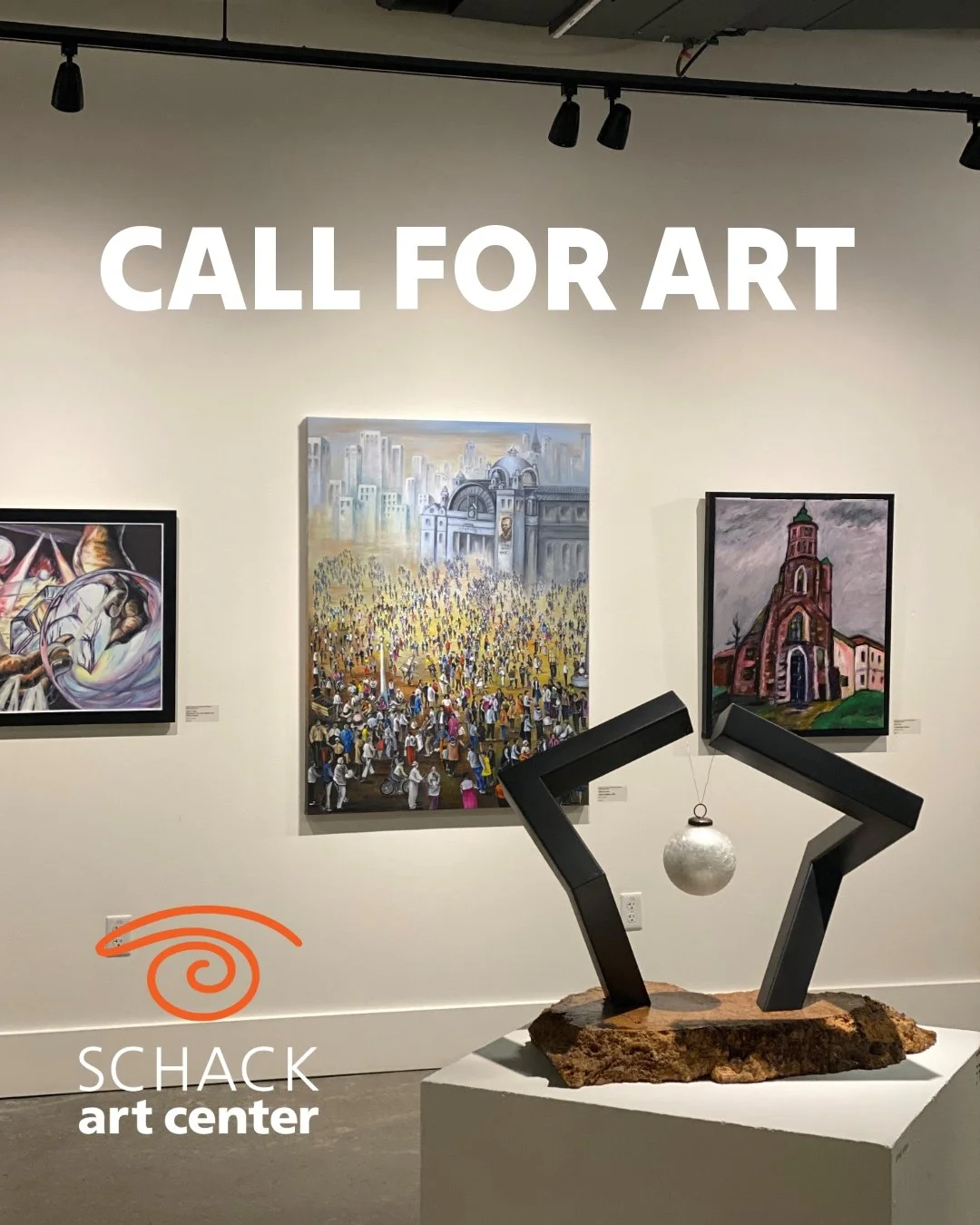 Calling All 3D Artists for Schack&rsquo;s 2026 Holiday Exhibition!

Exhibition dates: November 19-January 2, 2027 
Opening Reception: Thursday, November 19, 5-8pm 
Deadline: Sunday, October 11, 2026

Schack Art Center is seeking artists to submit 3D 