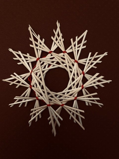Straw Star Ornament Workshop