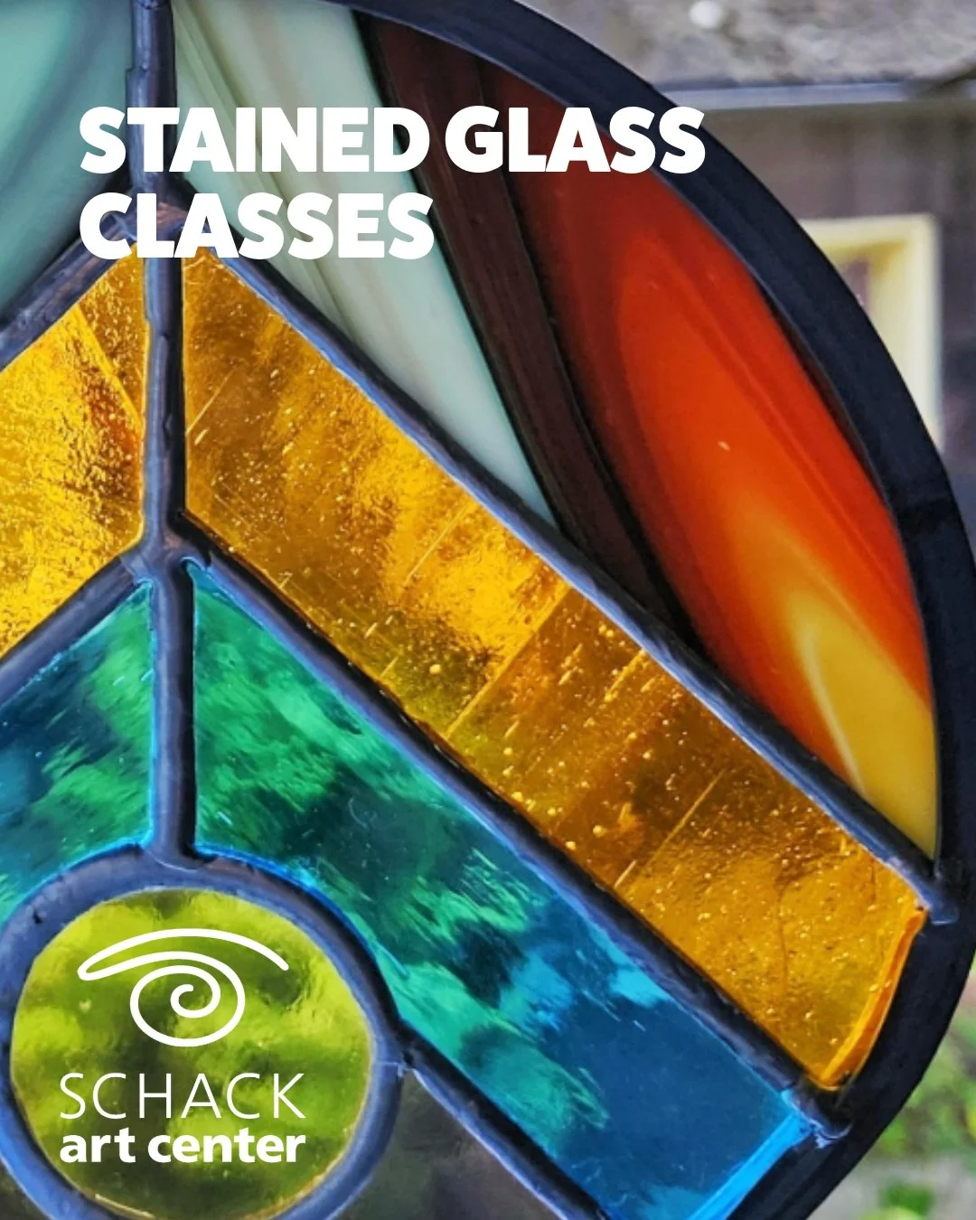 New stained glass classes are now open at Schack! Learn the techniques behind this beautiful craft and create your own glowing work of art.

Join us in the studio and make something that shines.

More information at schack.org/stained-glass

#schack 