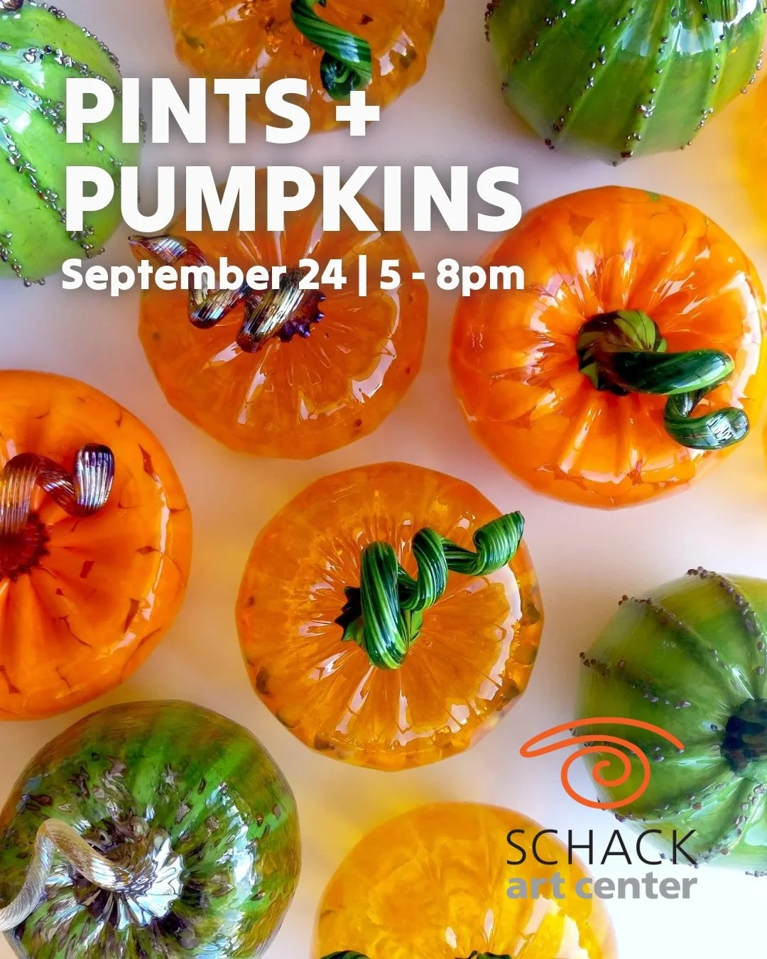 Feel that? Crisp autumn air is creeping in and that can only mean one thing! Pints + Pumpkins is coming!

Sip, savor, and celebrate the season with stunning glass-blown pumpkins, music by @djholycannoli, delicious bites by @lombardisitalianrestaurant