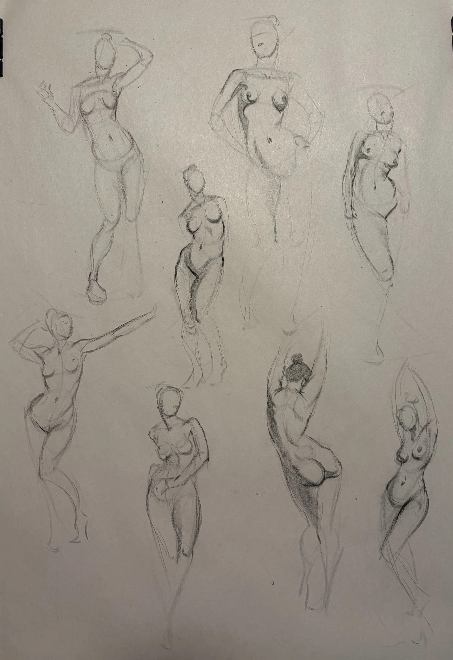 From Stick Figures to Drawing Figures