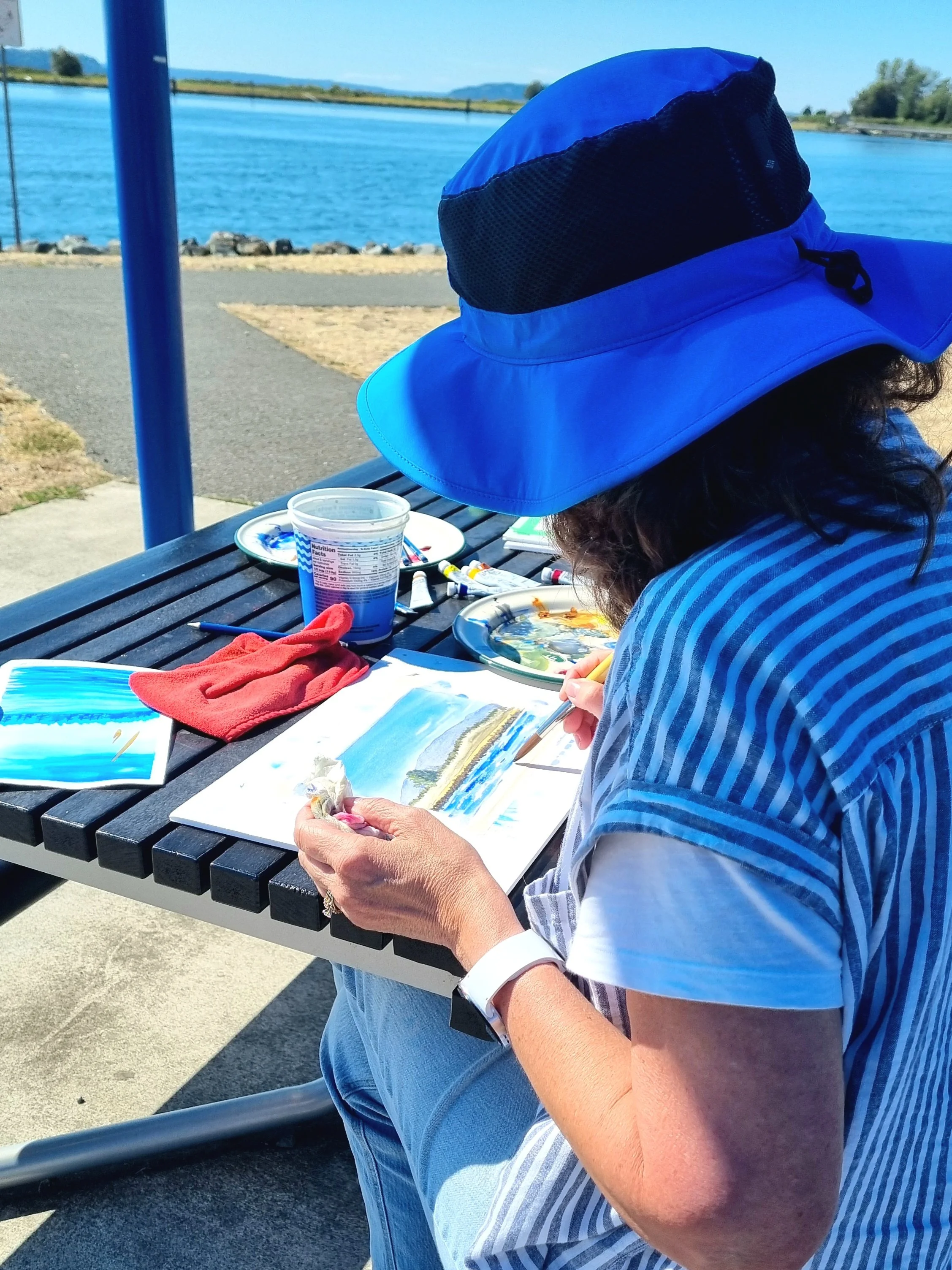 Watercolor at the Waterfront 