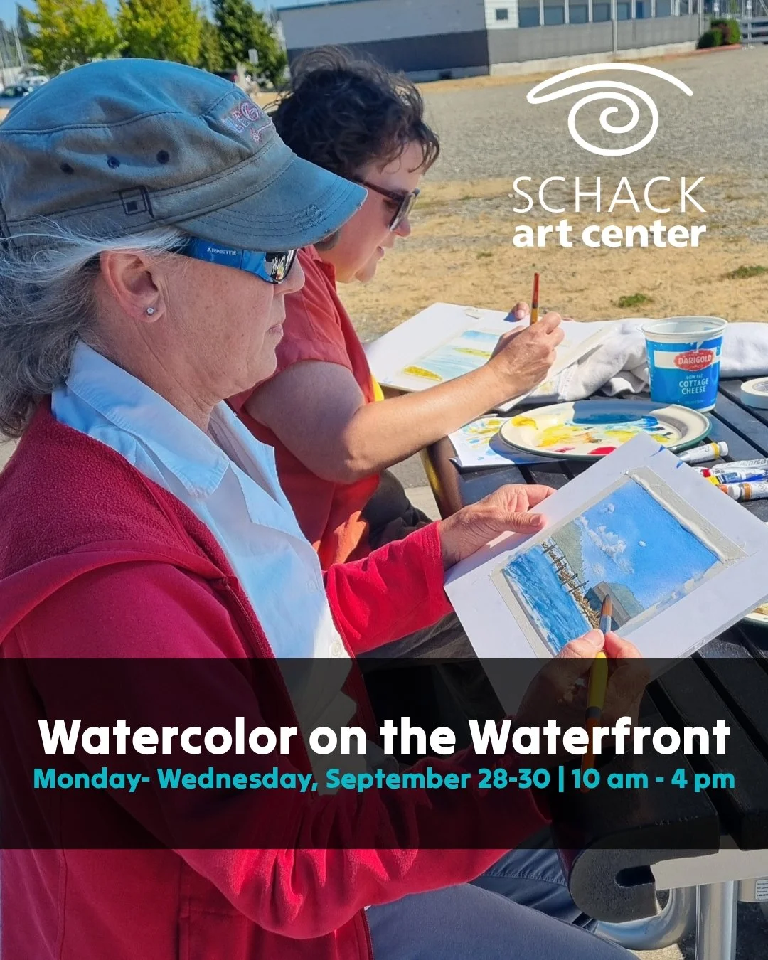 Watercolor at the Waterfront
Dates: Monday- Wednesday, September 28-30 | 10 am - 4 pm
Fee: $275/ discount with member code
Ages: 16+
Levels: All Levels
Sessions: 3
Instructor: JoElle Gragilla

This watercolor workshop introduces the fundamentals of p