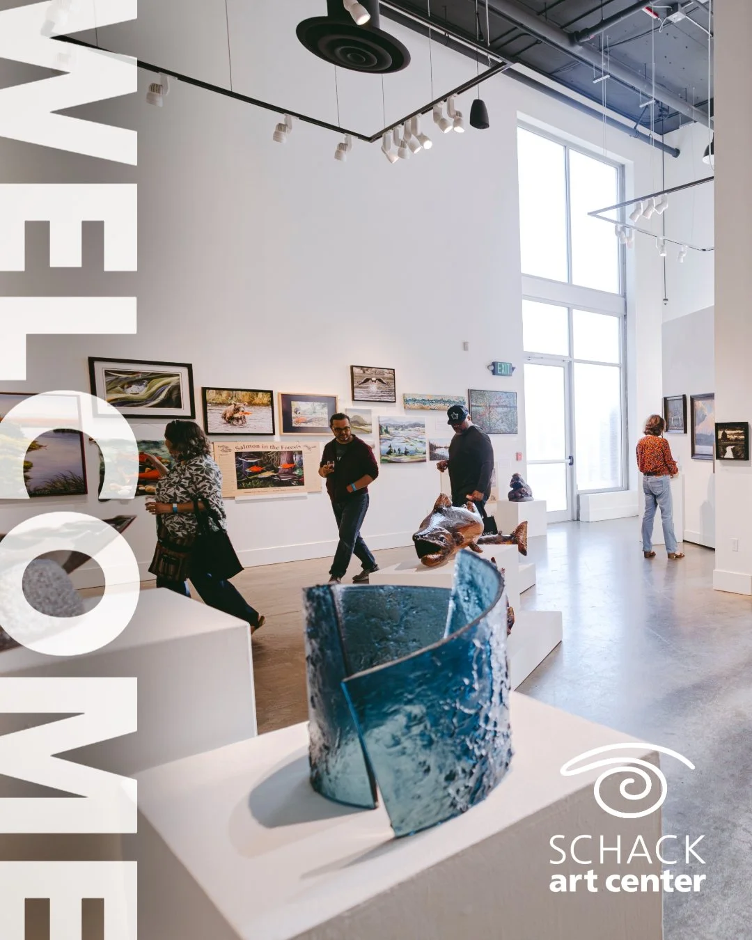 Welcome to Schack Art Center!

We believe art should be accessible, welcoming, open to everyone, and a part of everyday life.

We&rsquo;re here in the heart of downtown Everett to bring artists and people together, make space for new ideas, and give 