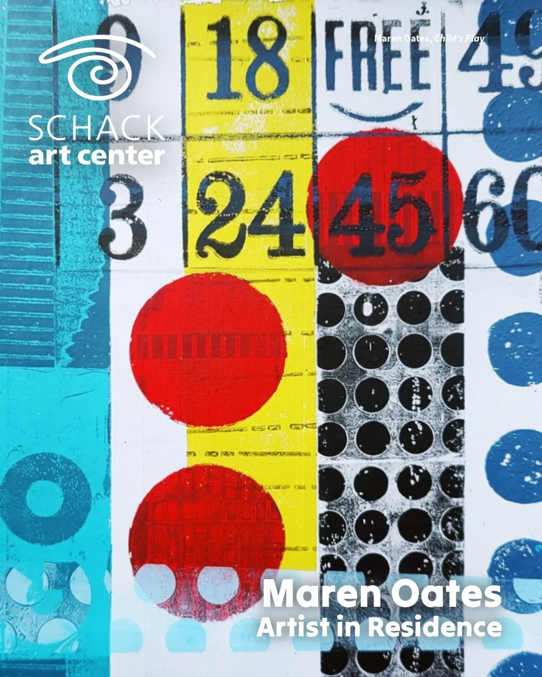 We think it's about time for another Artist in Residence Feature! This week we're hearing from Maren Oates - former Schack employee, current Schack instructor, and Gel Printing Queen!

From the Artist:
I am Maren Oates, an artist based in the Seattle