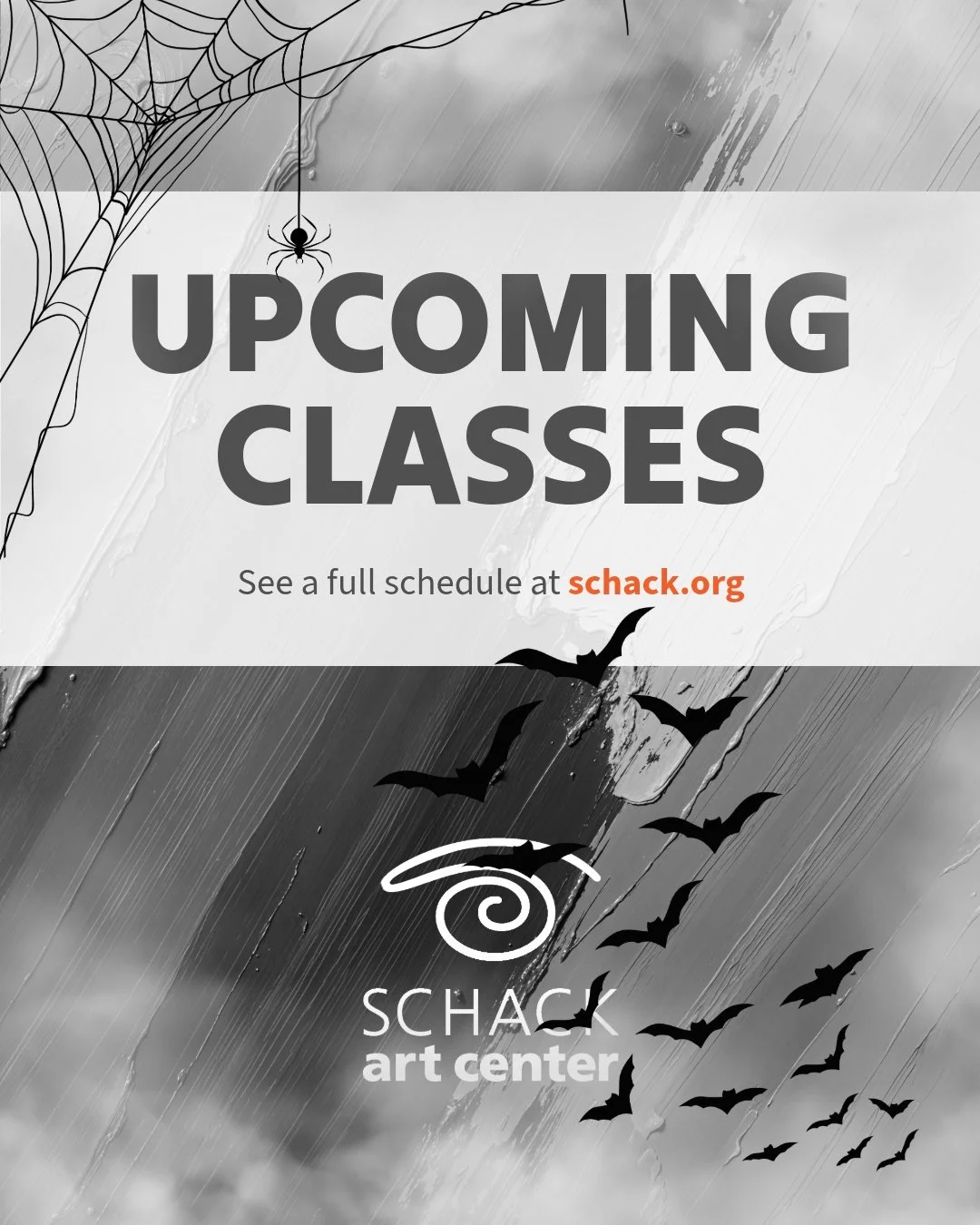It's Spooky Season and we have the perfect creative classes to get you in the Halloween Spirit!

Visit http://schack.org to reserve your spot!

#schackartcenter #schack