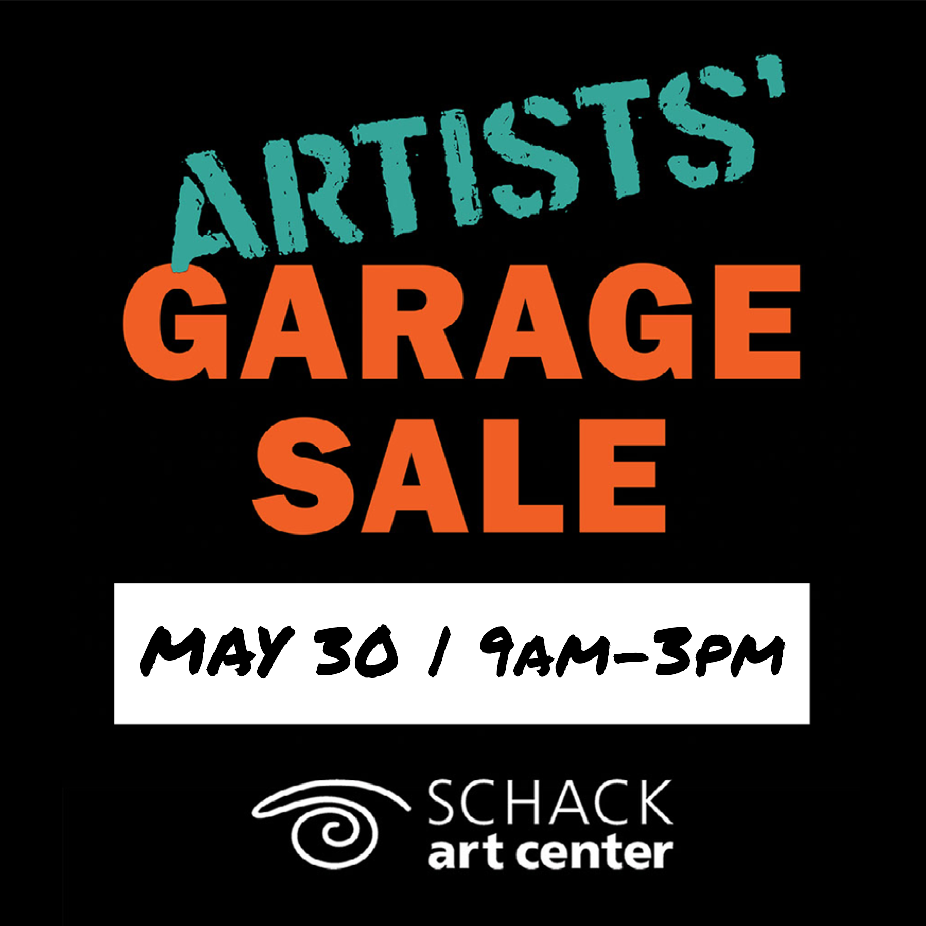 Artists' Garage Sale Booth Registration 2026