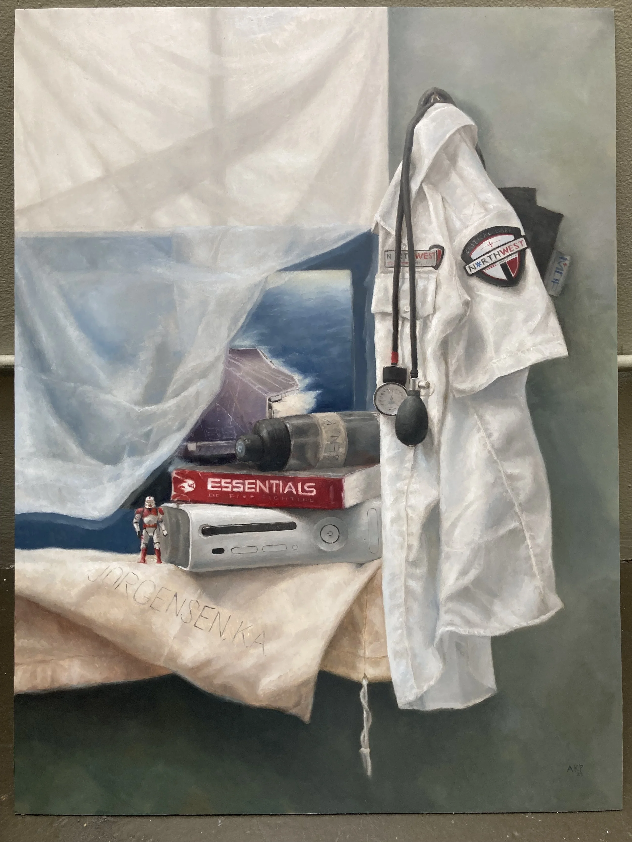 Classical Oil Still Life Painting