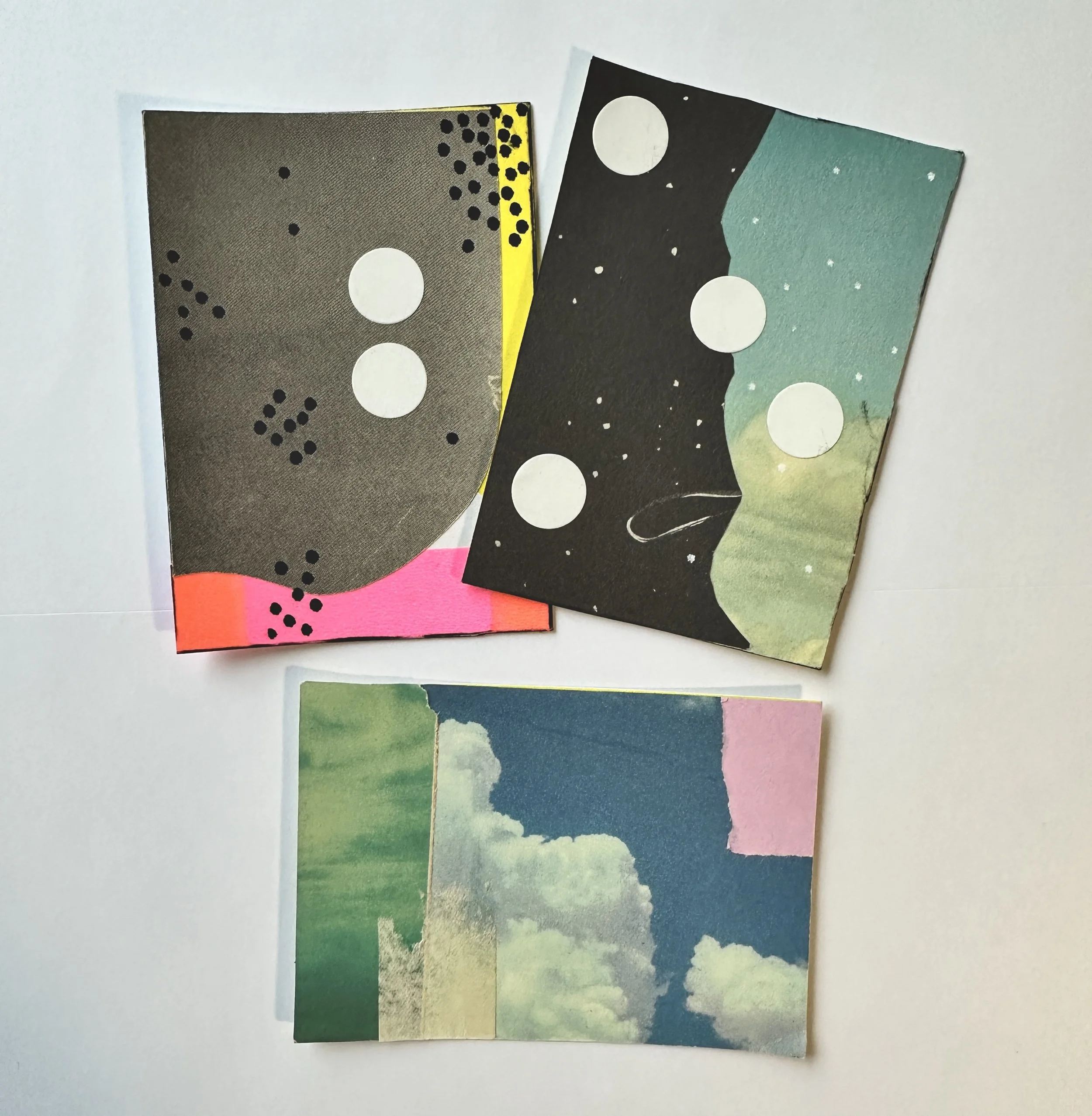 Collaged Artist Trading Cards