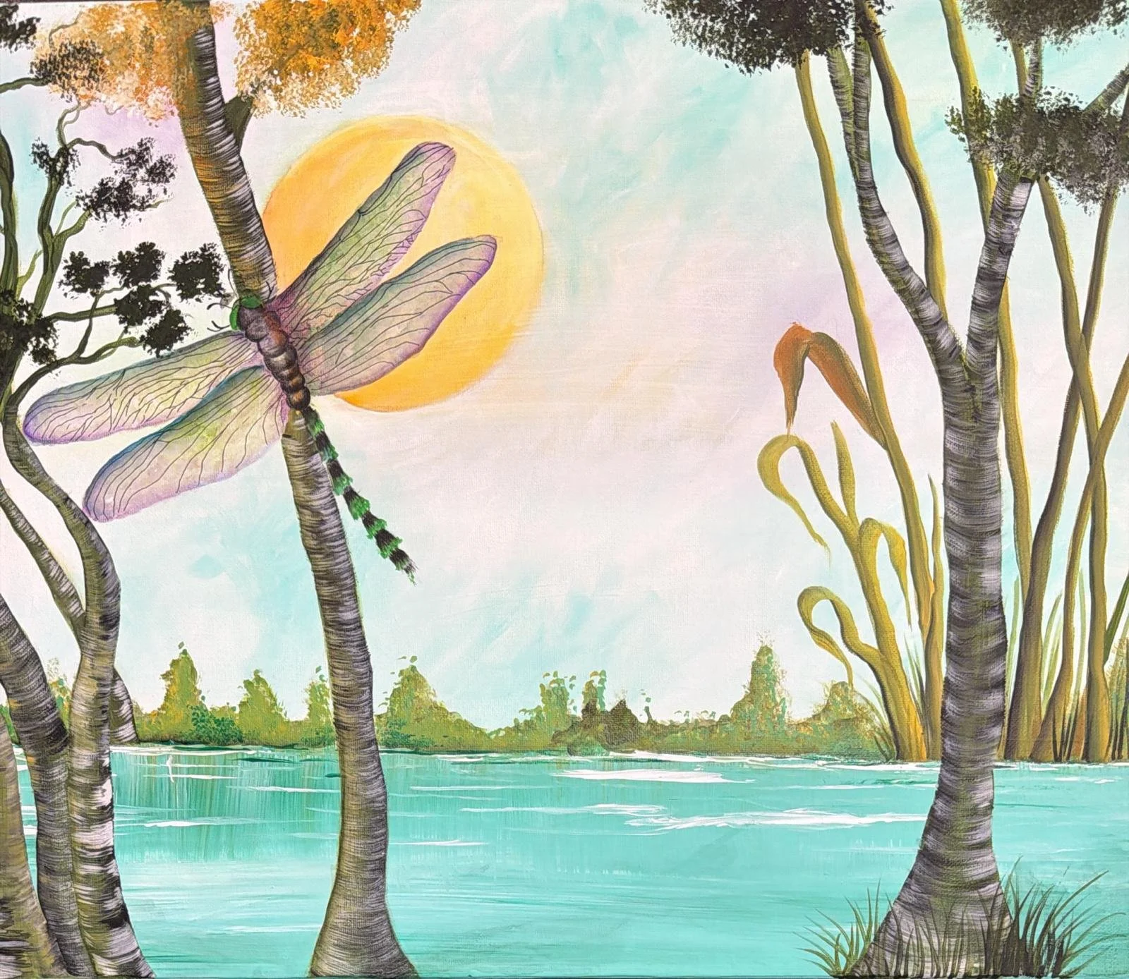 Nature’s Magic: Pastels & Acrylics