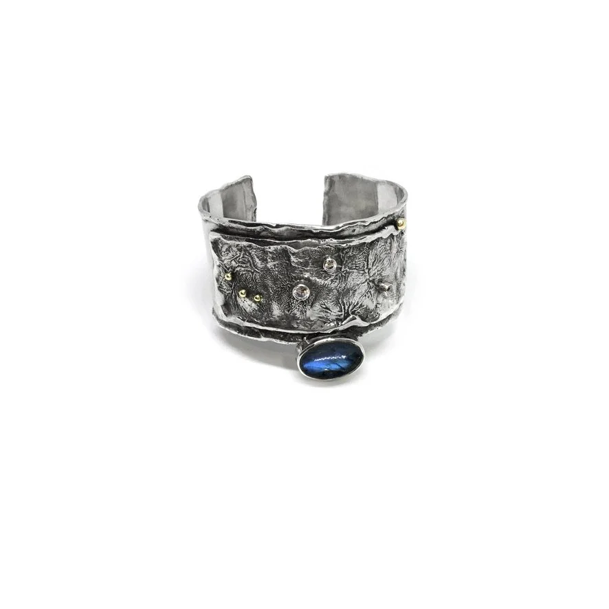 Heavy Metal Cuffs: Ingot Forging & Stone Setting